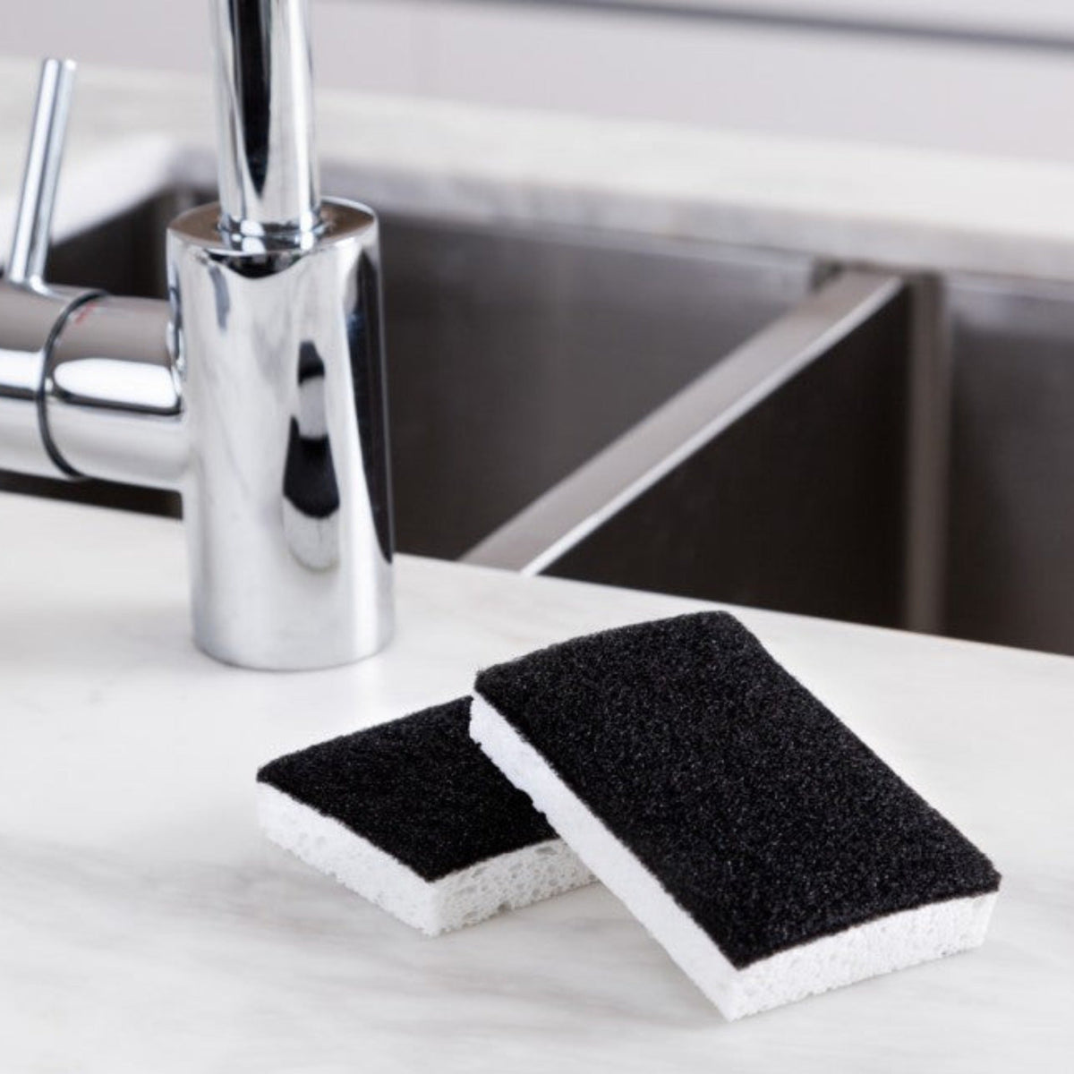 Barkly Basics scourer sponge at the sink