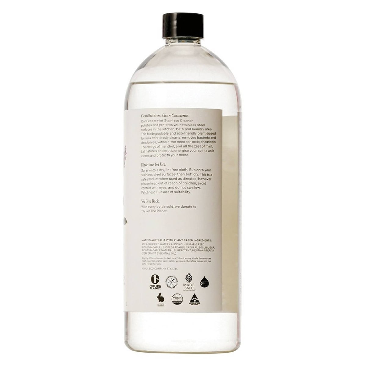 Koala Eco - Natural Peppermint Refill - Stainless Steel Cleaner