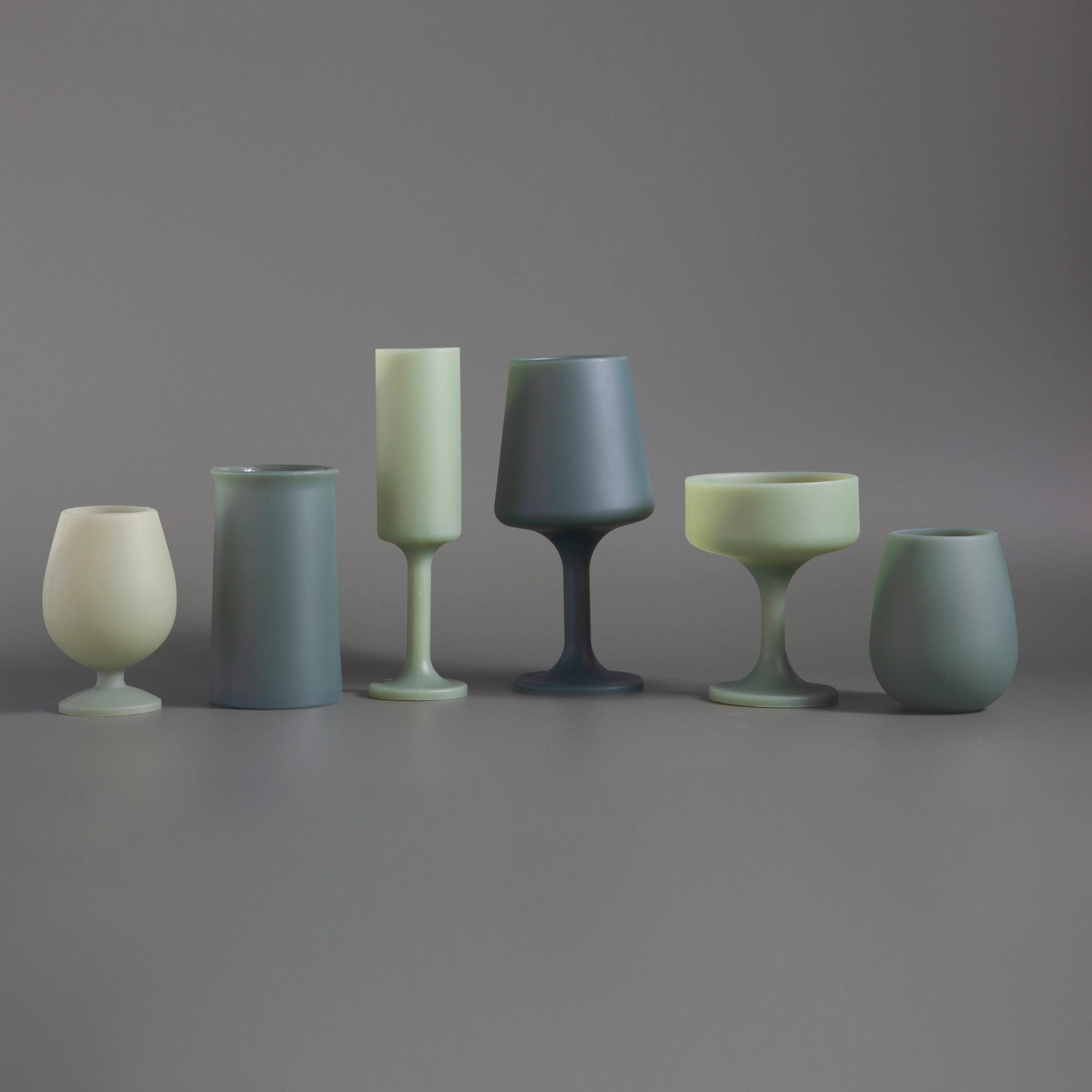 Porter Green - Sage + Olive Unbreakable - Wine Glasses