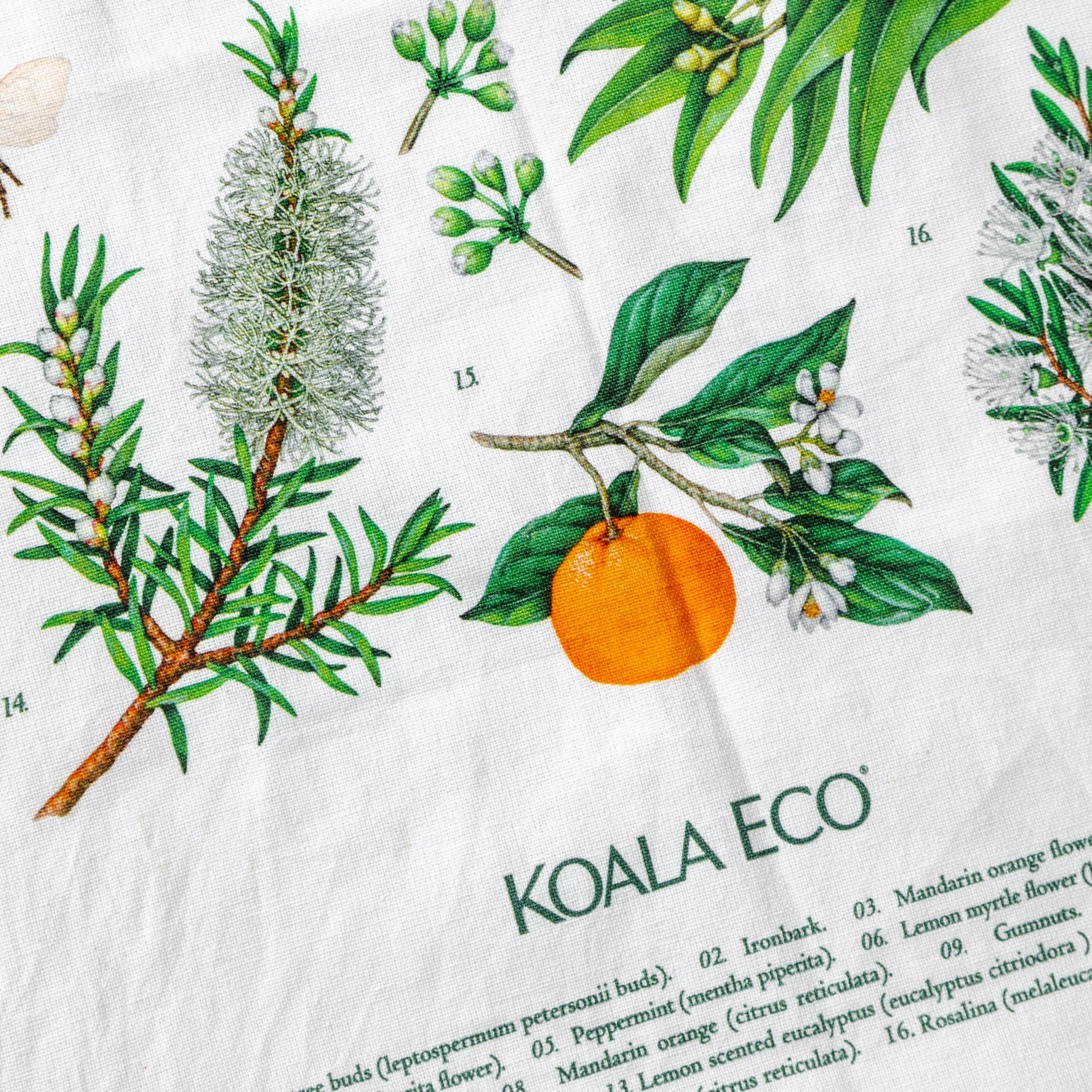 Koala Eco Botanical - Tea Towel