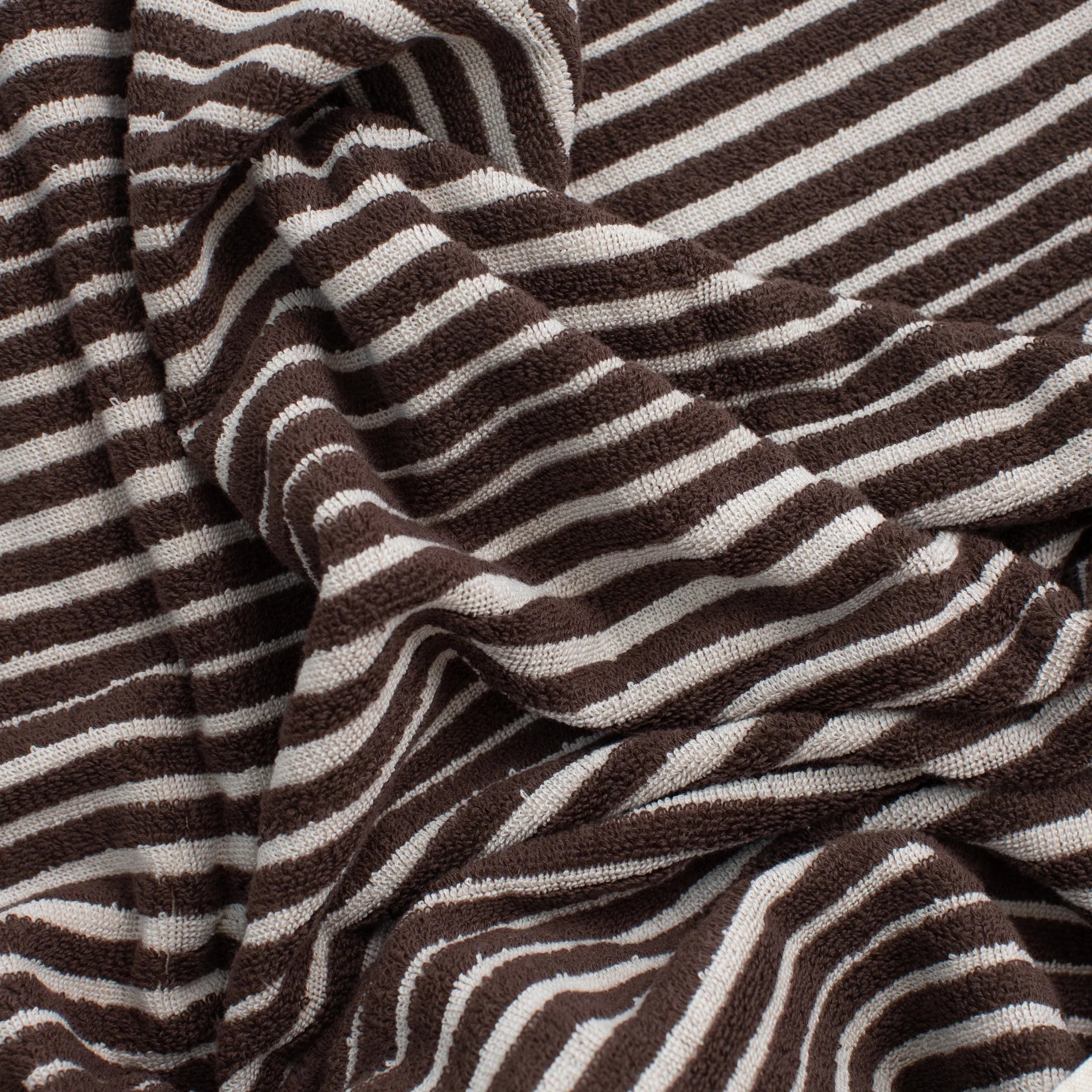 Fridah Worldwide - Salento Stripe Affogato - Bath Towel