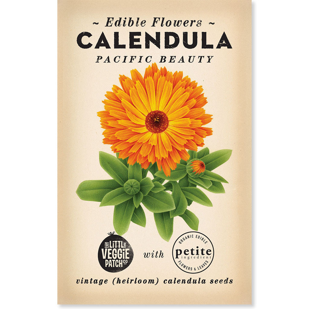 The Little Veggie Patch Co - Calendula Princess Mix Heirloom - Seeds