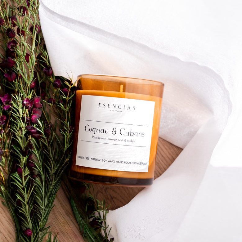 Esencias - Cognac & Cubans - Candle
