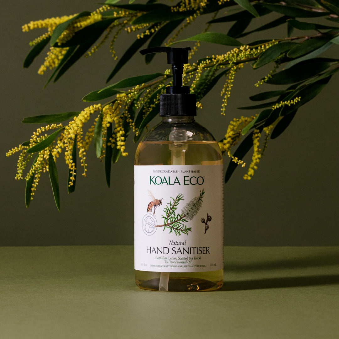 Koala Eco - Natural Lemon Scented Tea Tree, Tea Tree Essential Oil - Hand Sanitiser