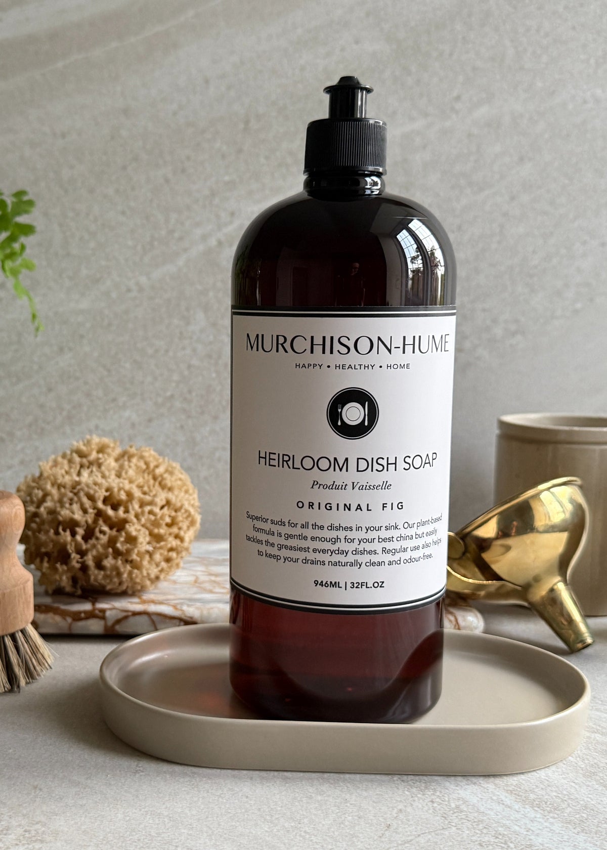 Murchison-Hume Heirloom dish soap refill decanting