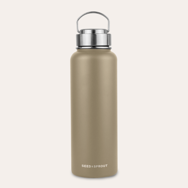 Seed & Sprout Praline Insulated Drink Bottle