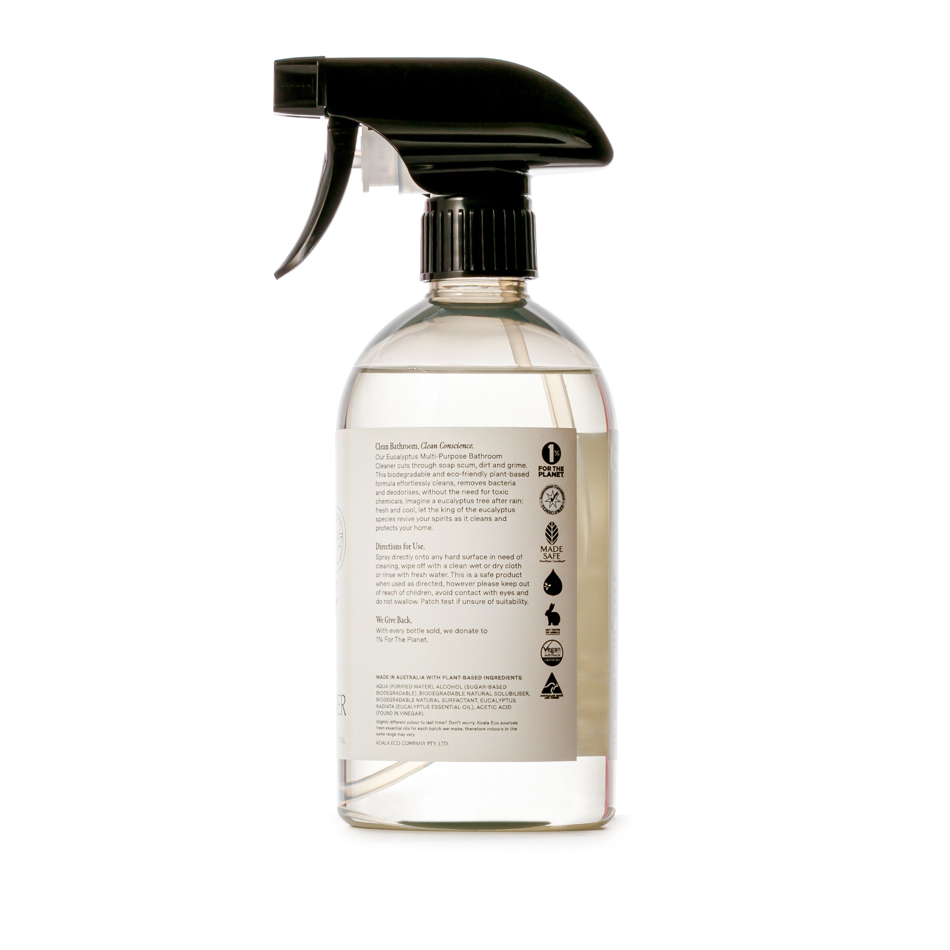 Koala Eco - Natural Eucalyptus Radiata - Multi-Purpose Bathroom Cleaner