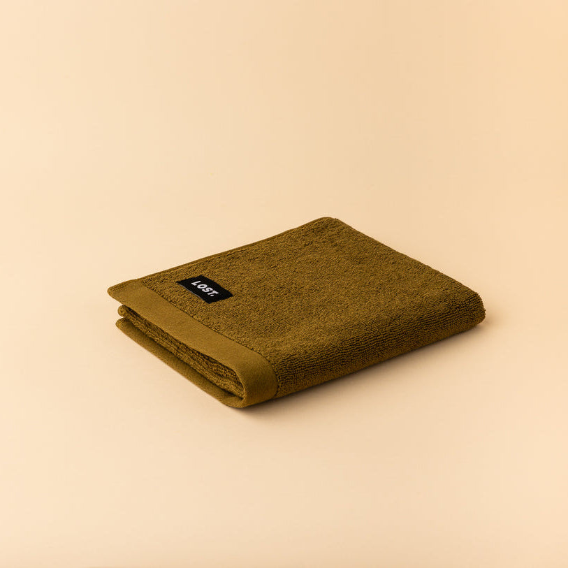 Lost Towels - Khaki - Hand Towel
