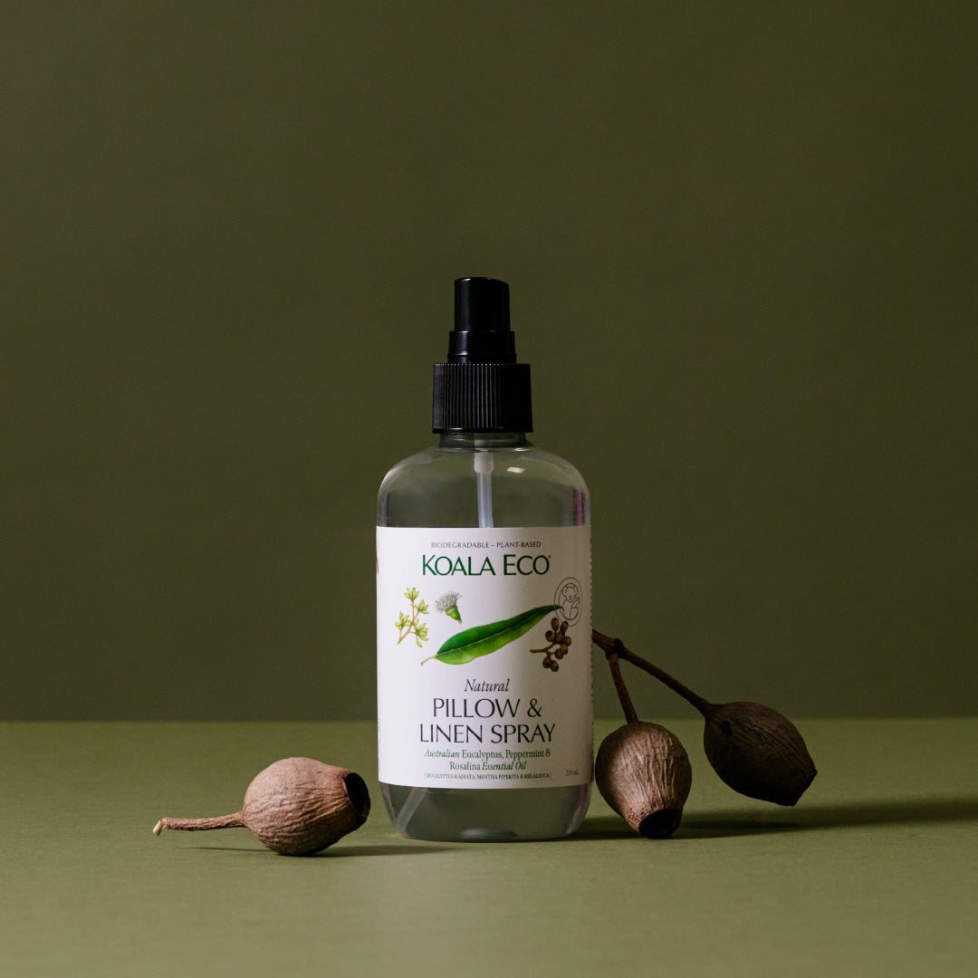 Koala Eco - Natural Eucalyptus, Peppermint & Rosalina - Pillow & Linen Spray