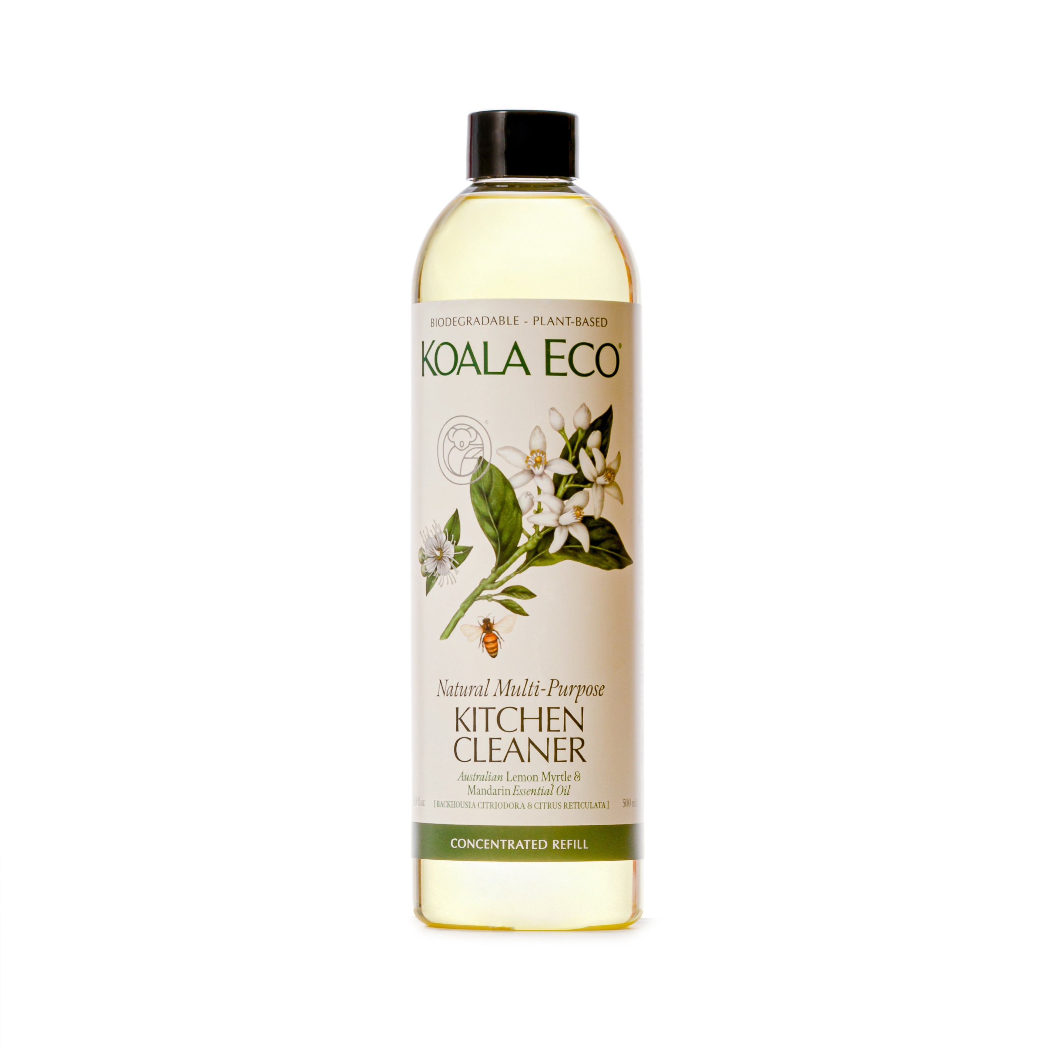 Koala Eco - Natural Lemon Myrtle & Mandarin Multi-Purpose Concentrated Refill - Kitchen Cleaner