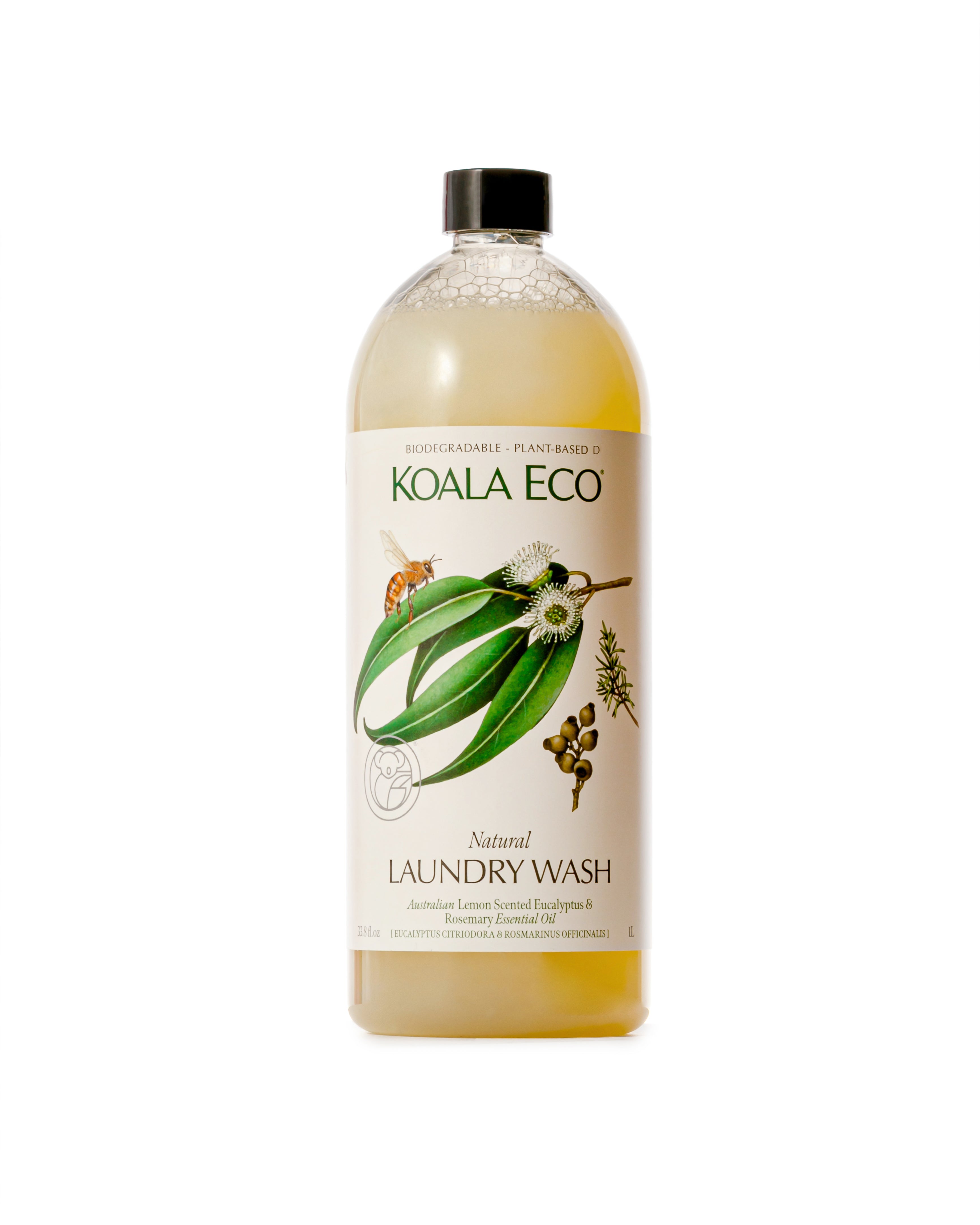 Koala Eco - Natural Lemon Scented Eucalyptus & Rosemary - Laundry Wash