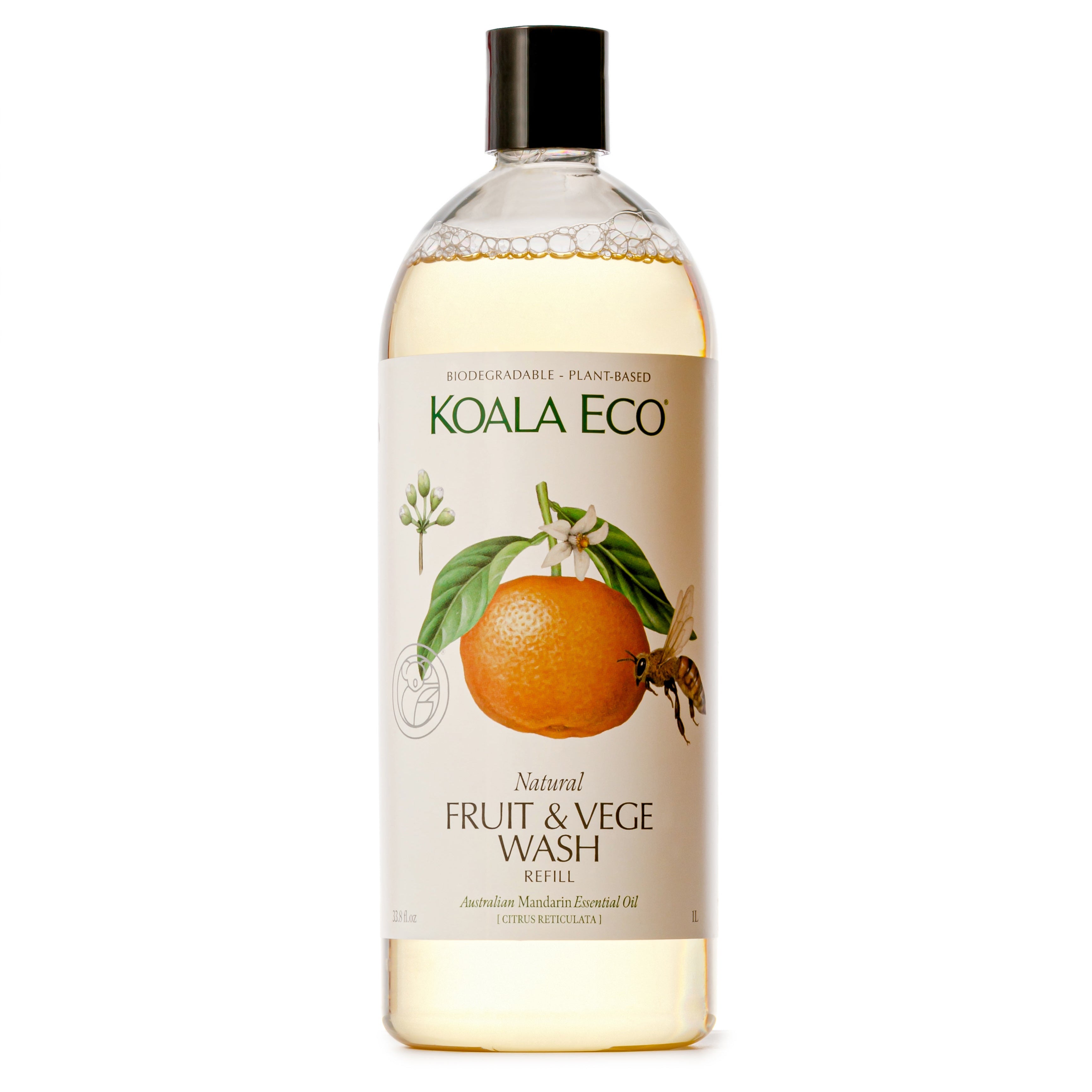 Koala Eco - Natural Mandarin Essential Oil Refill - Fruit & Vegetable Wash