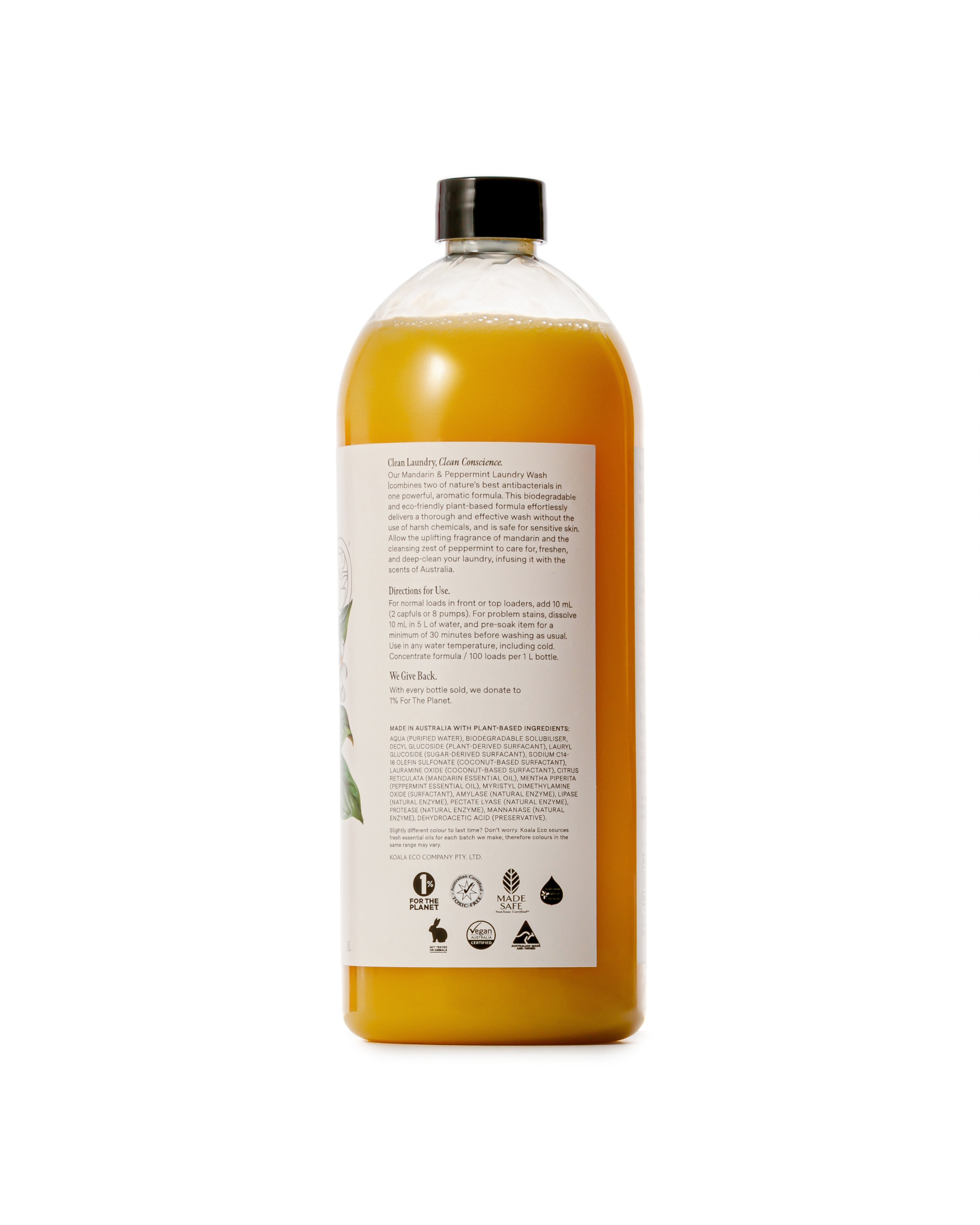 Koala Eco - Natural Mandarin & Peppermint - Laundry Wash