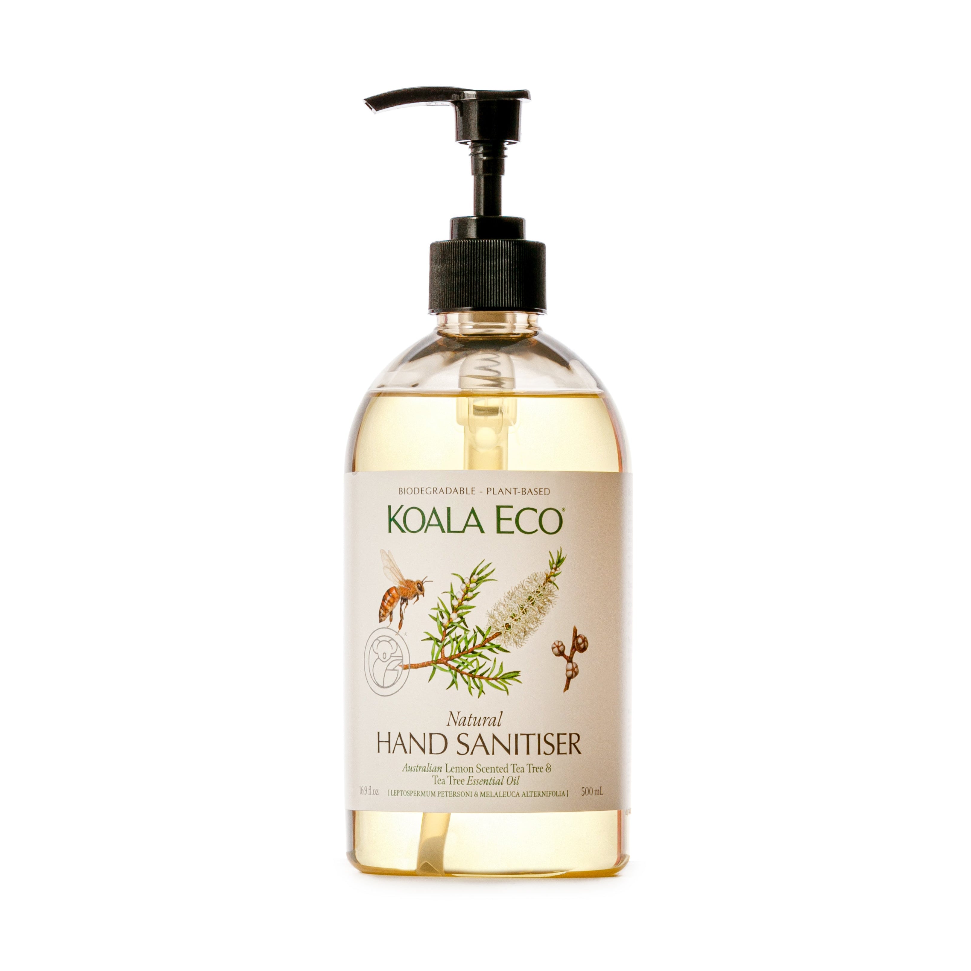 Koala Eco - Natural Lemon Scented Tea Tree, Tea Tree Essential Oil - Hand Sanitiser