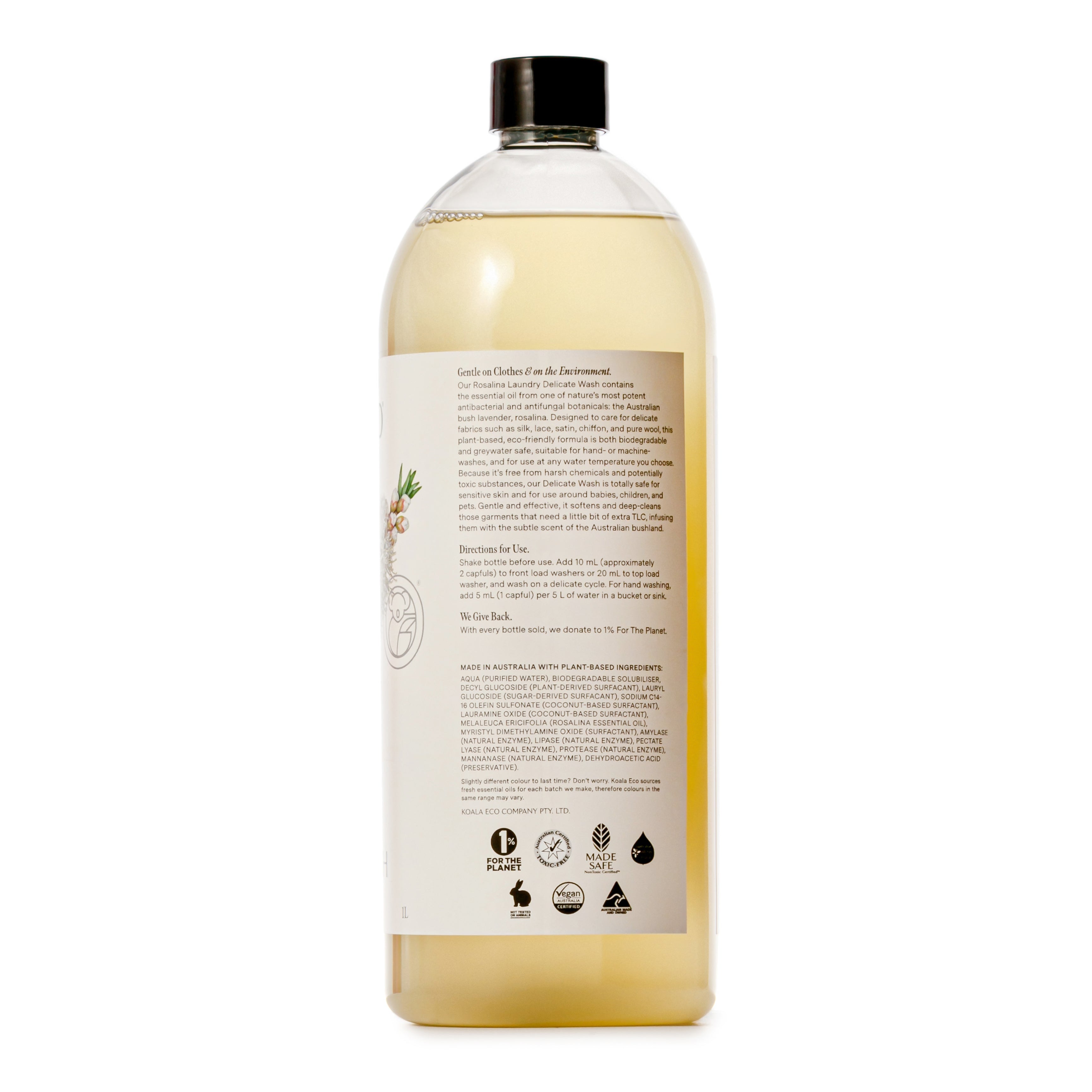 Koala Eco - Natural Rosalina Essential Oil - Delicate Laundry Wash