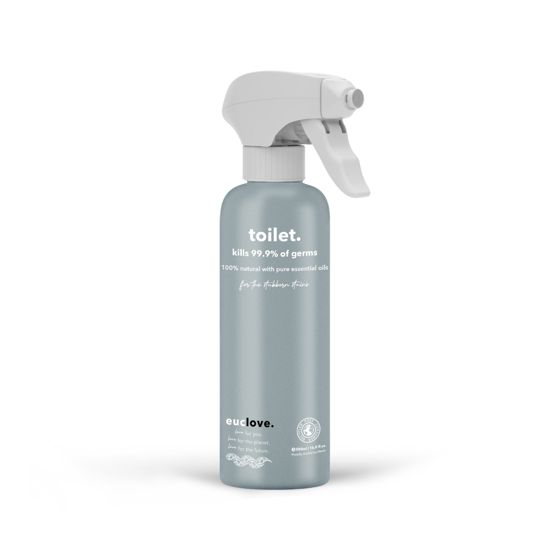 Euclove Natural Toilet Cleaner and odour remover 500ml foaming bottle
