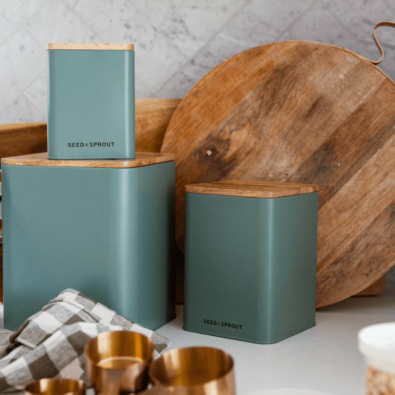Seed & Sprout - Eucalyptus Storage Container - Vegetable Box