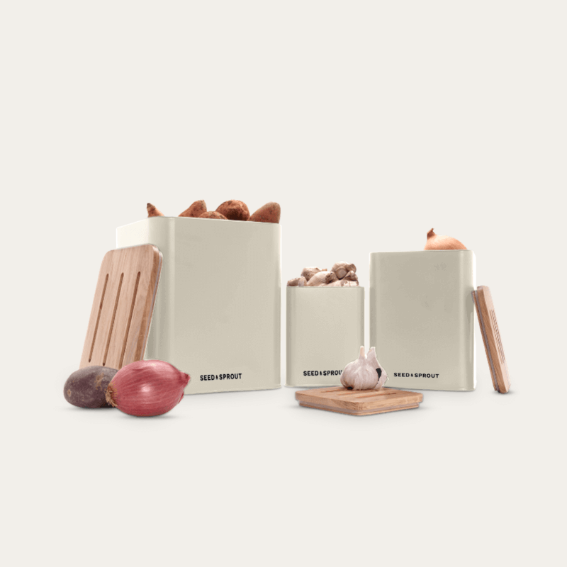 Seed & Sprout - Mushroom - Vegetable Storage Containers