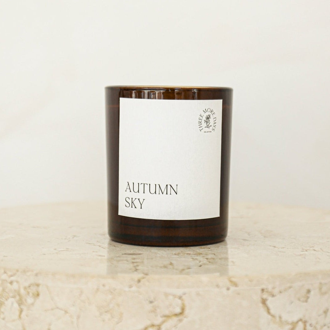 Three More Days - Gardenia Black Currant Ylang-Ylang Patchouli Truffle White Musk Amber - Candle
