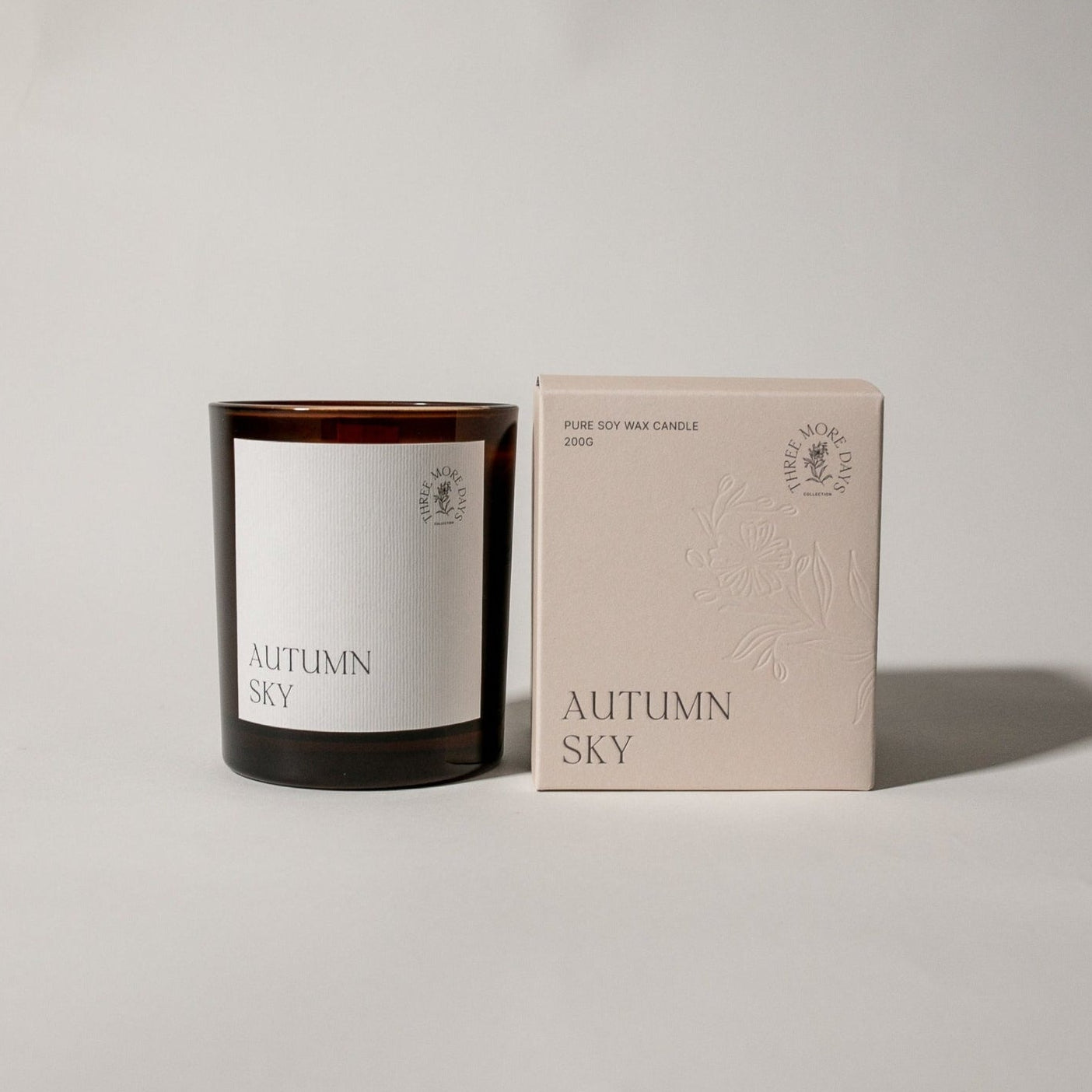Three More Days - Gardenia Black Currant Ylang-Ylang Patchouli Truffle White Musk Amber - Candle