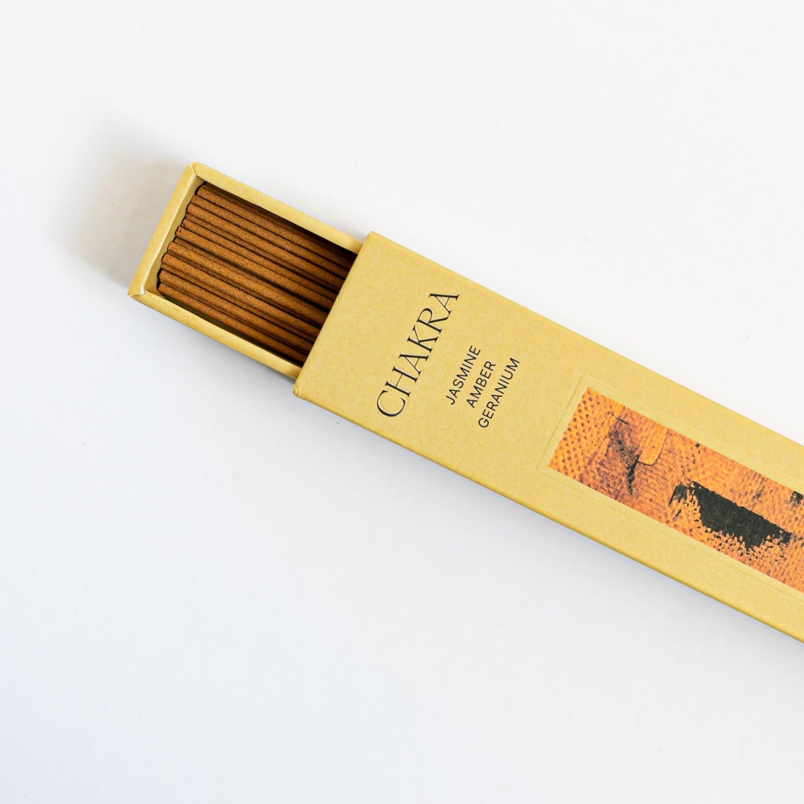 Three More Days - Chakra Jasmine, Amber, Geranium - Incense Sticks