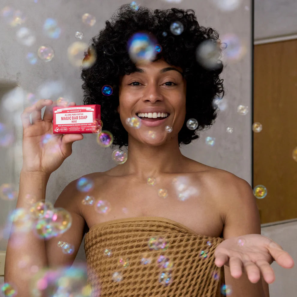 Dr.Bronner - Rose Castile Bar - Soap