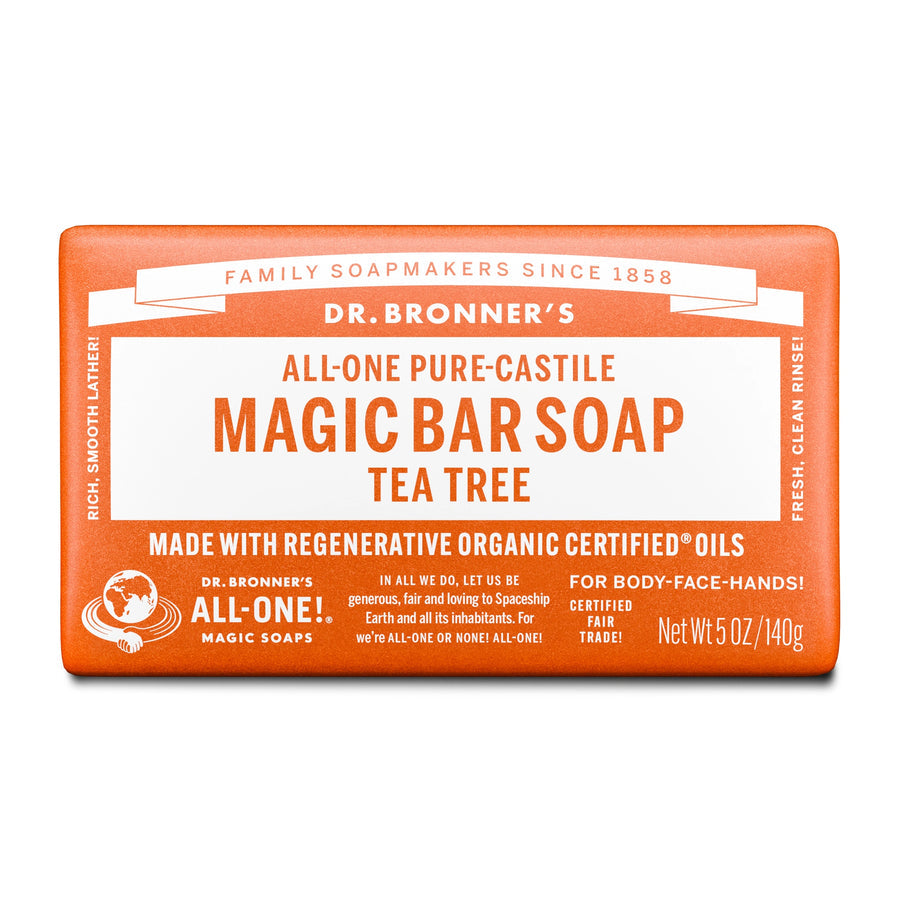Dr.Bronner - Tea Tree Castile Bar - Soap