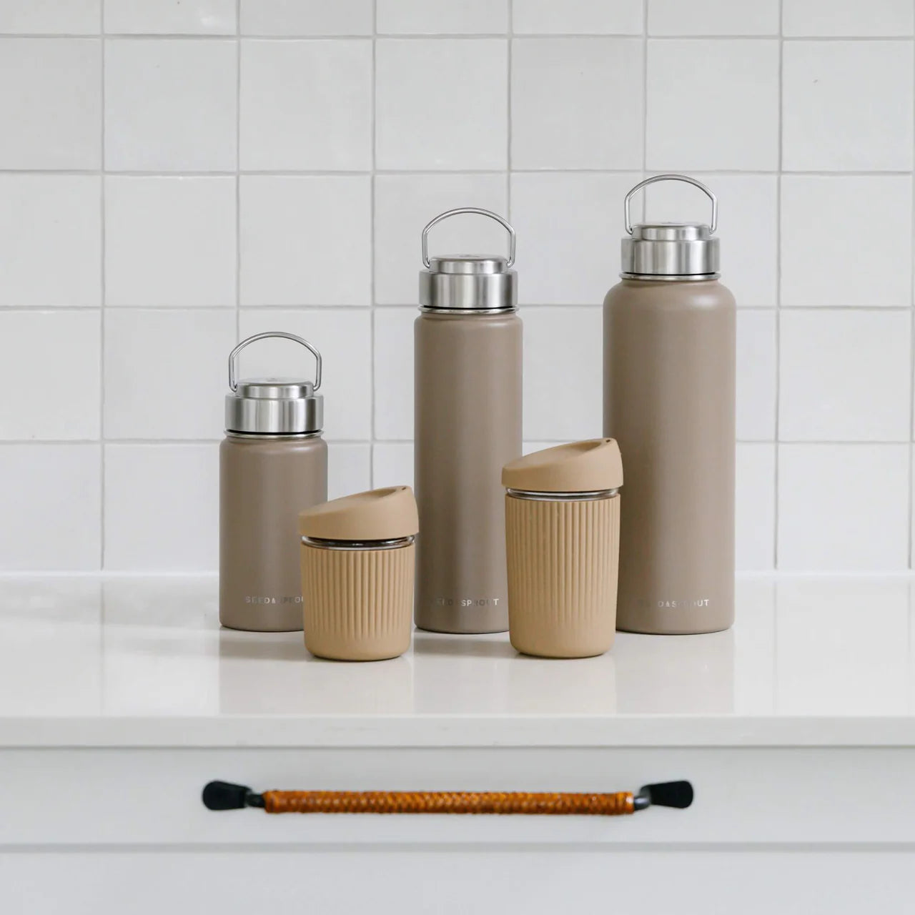 Seed & Sprout - Praline Insulated - Drink Bottle