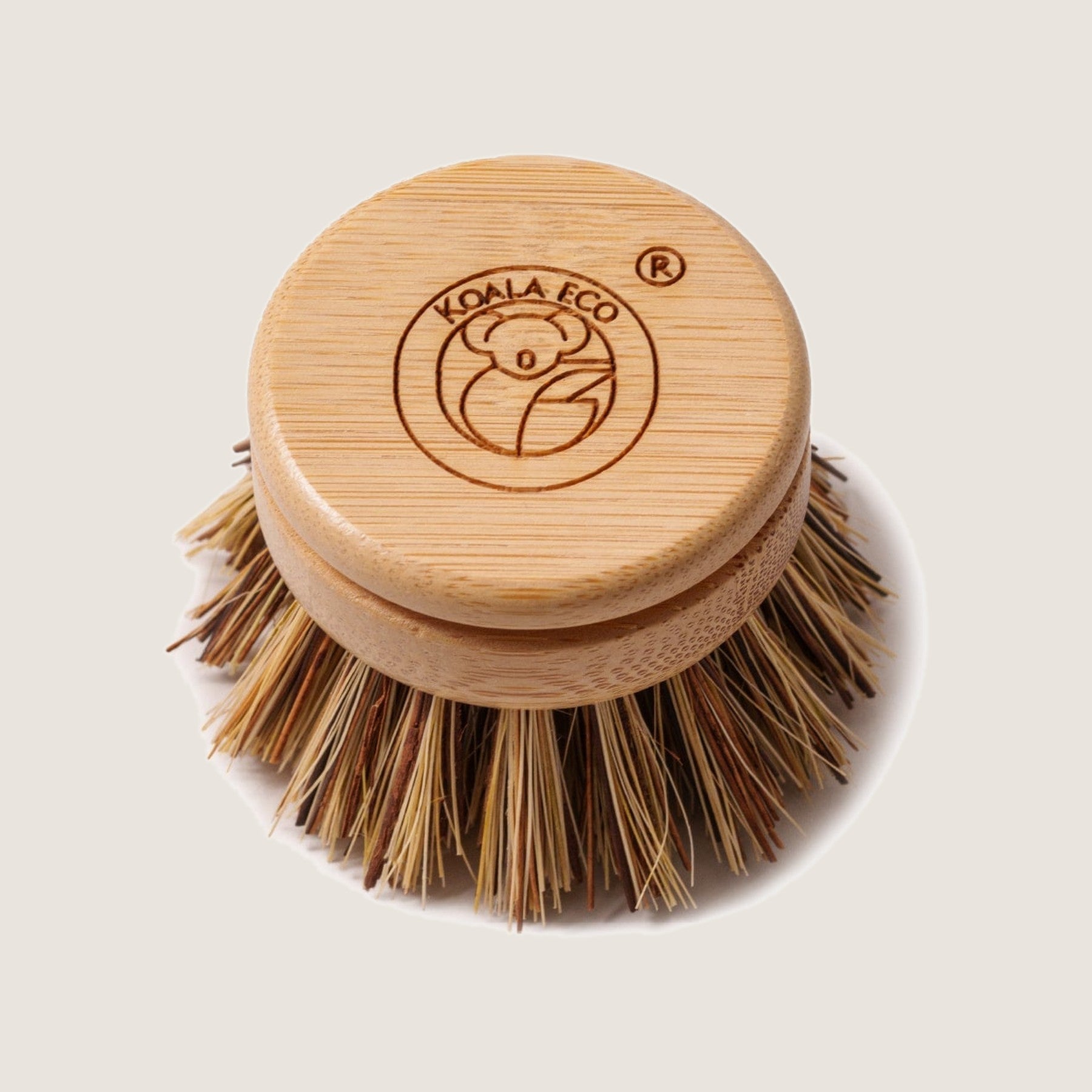 Koala Eco Traditional Dish Brush, bamboo handle with sisal agave bristles