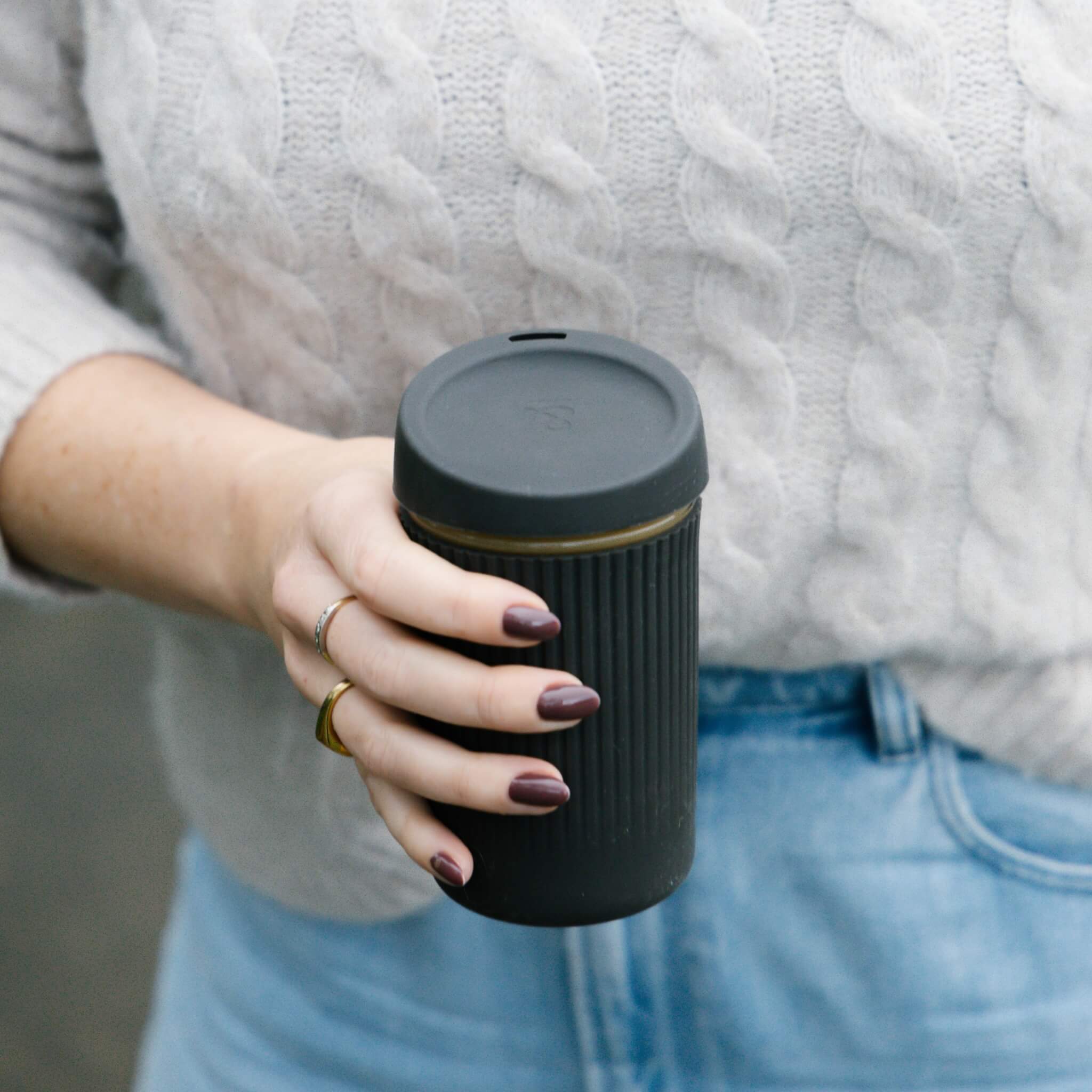 Seed & Sprout - Moss Reusable Eco Glass - Coffee Cup