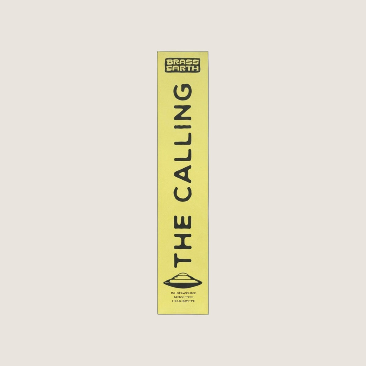 The Brass Hand The Calling luxe handmade incense, soft-touch box of 15 sticks