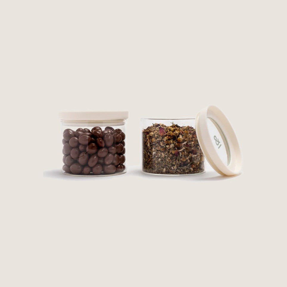 Seed & Sprout Wategos Round Glass Pantry Jars