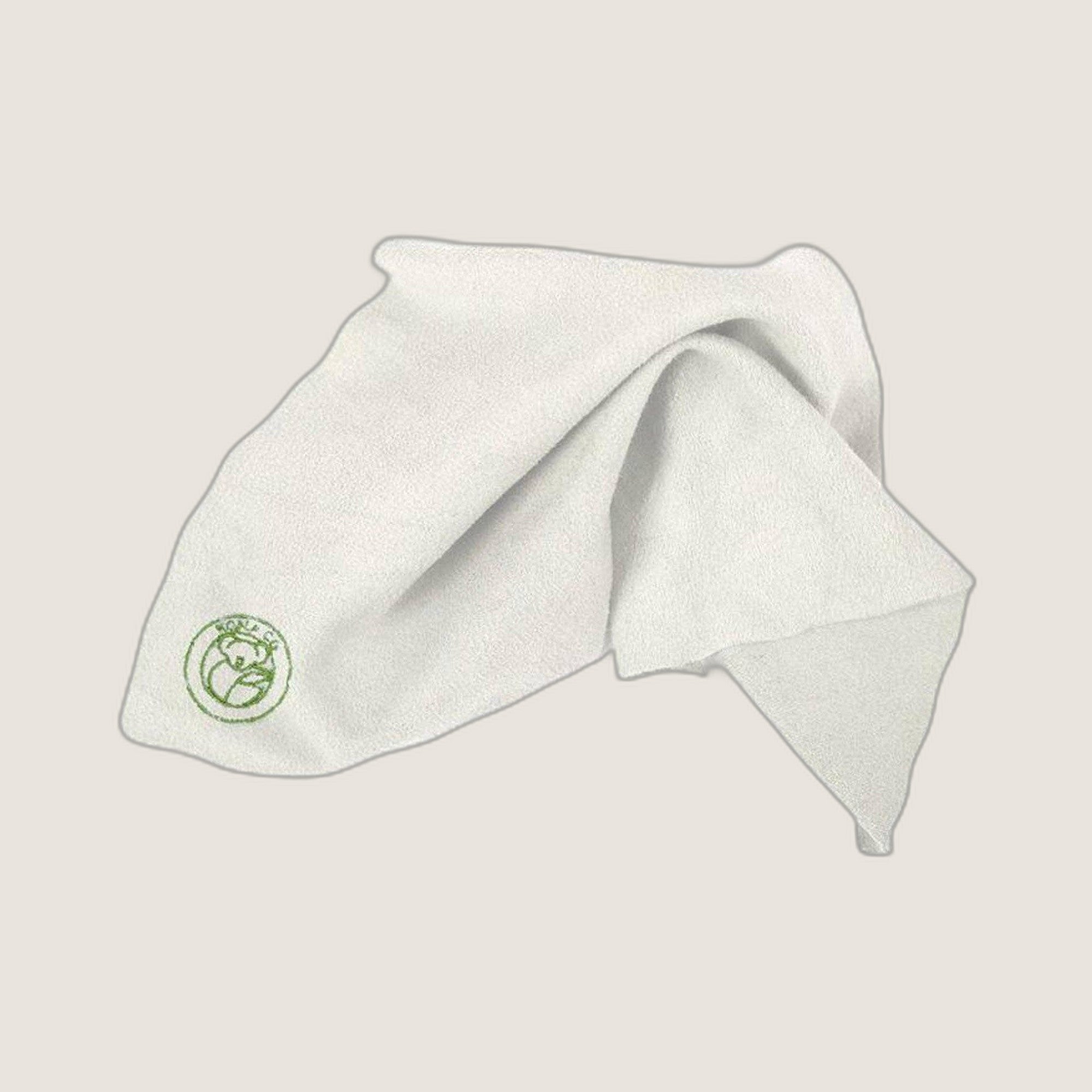 Koala Eco Organic Bamboo Cleaning Cloth on greige