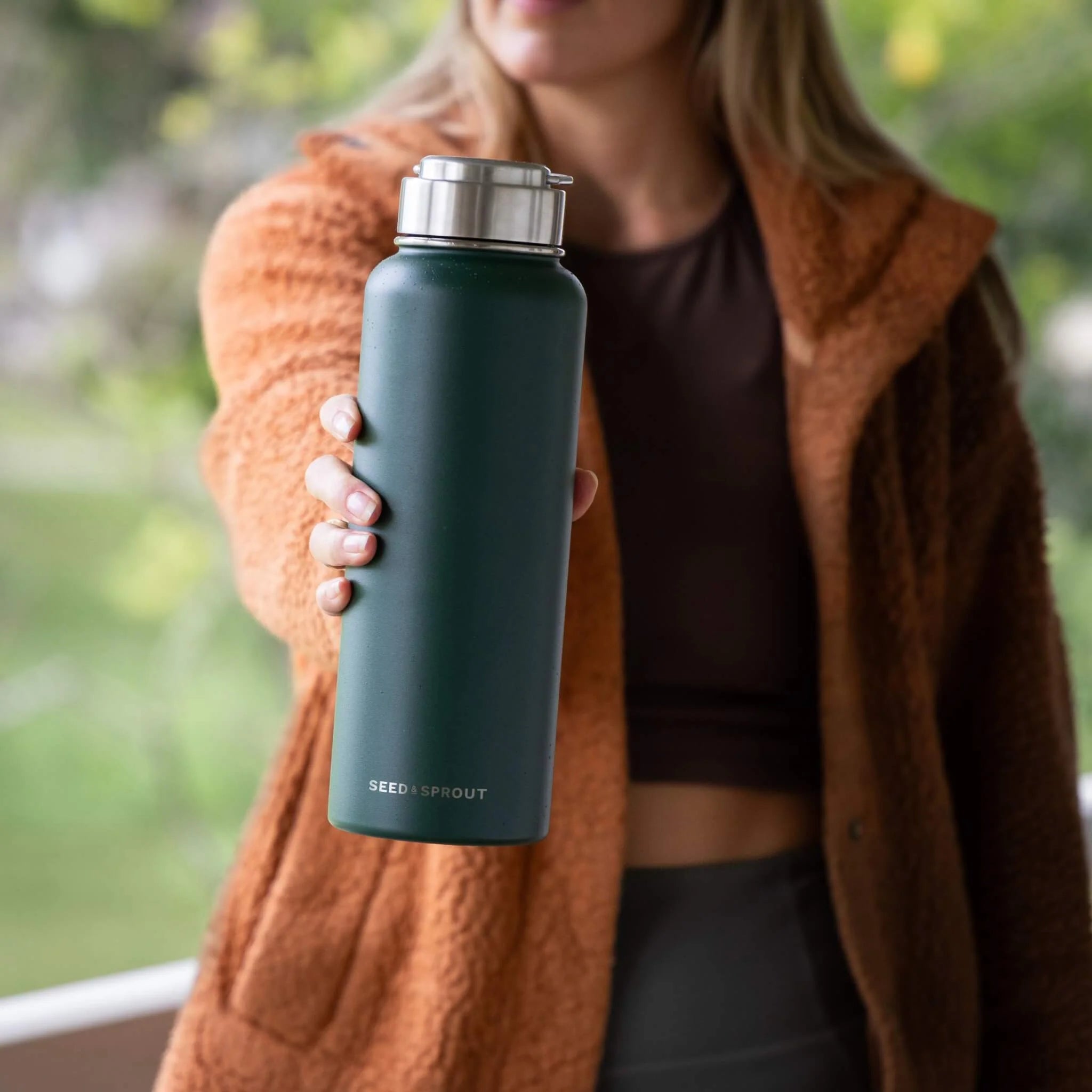 Seed & Sprout - Moss Insulated - Drink Bottle