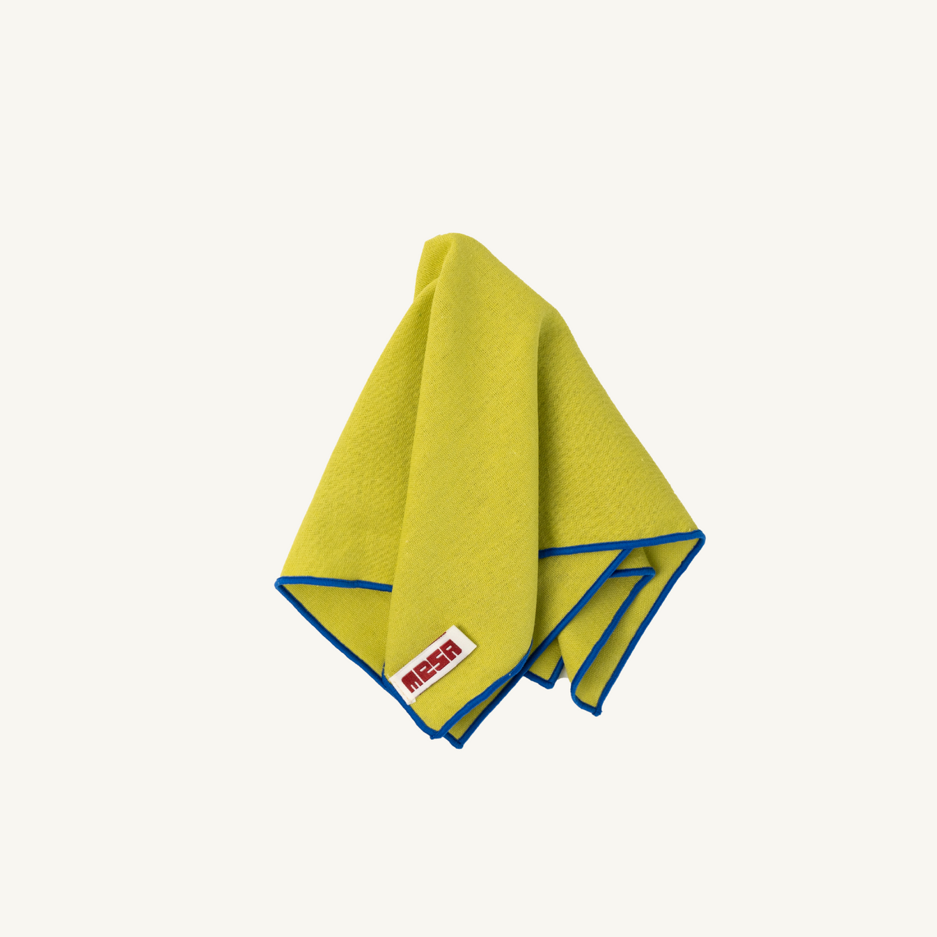 Mesa Collections - Lime with Royal Blue Trim - Napkin