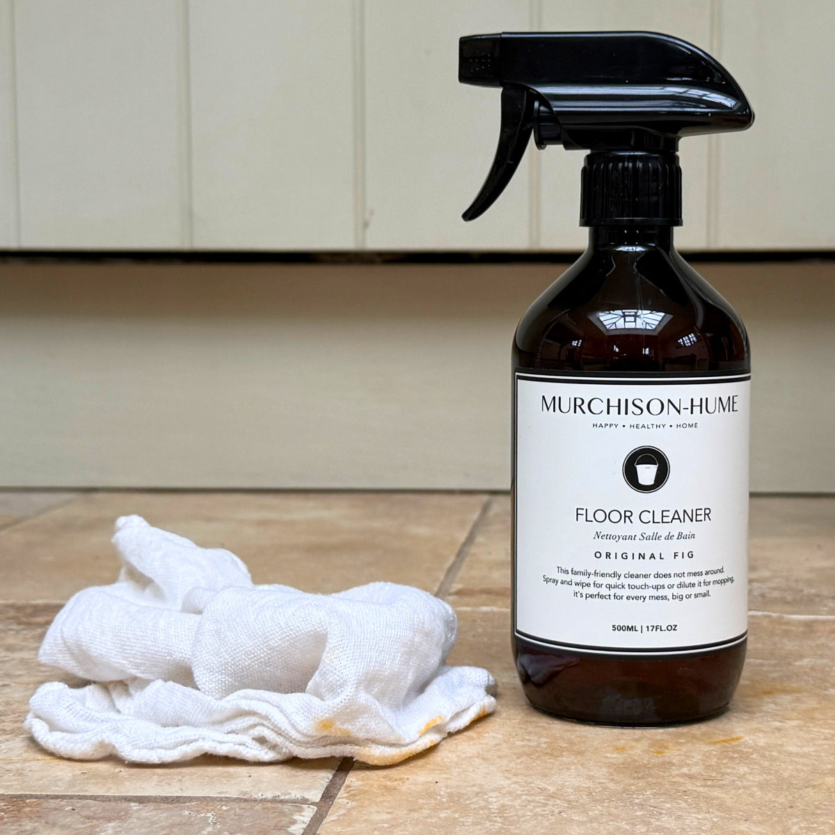 Murchison-Hume floor cleaner in amber glass bottle