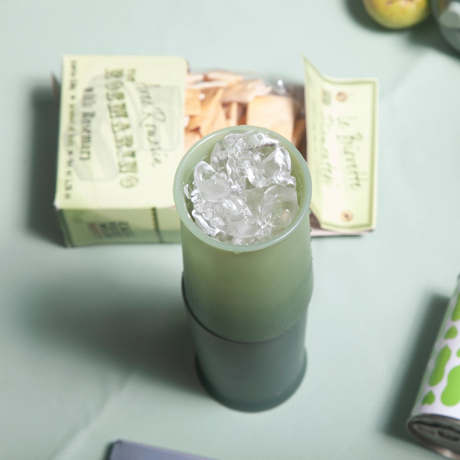 Porter Green- Sage + Olive Stegg Silicone Unbreakable - Highball Glasses