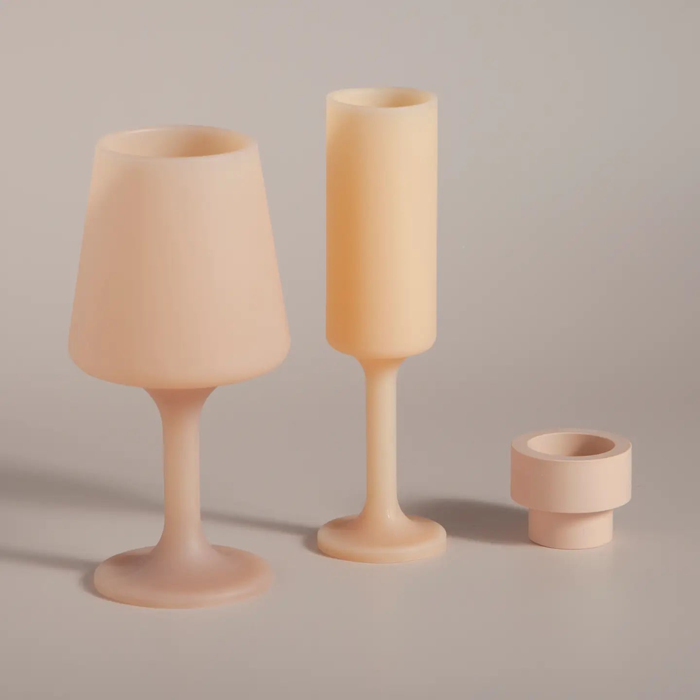 Porter Green - Wheat + Oat Swepp Silicone Unbreakable - Wine Glasses