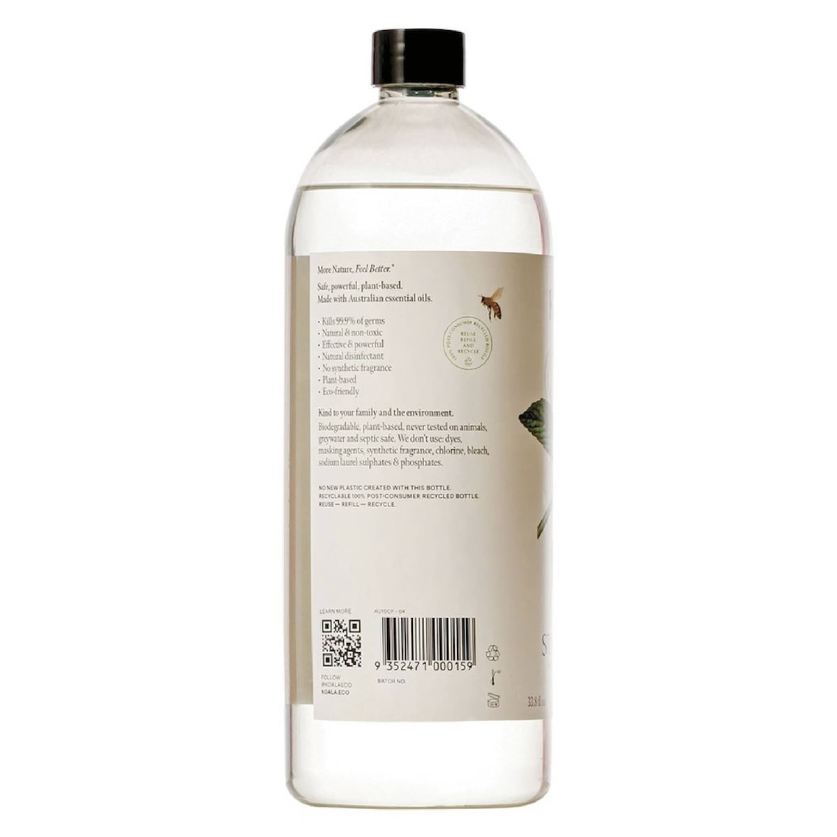 Koala Eco - Natural Peppermint Refill - Stainless Steel Cleaner