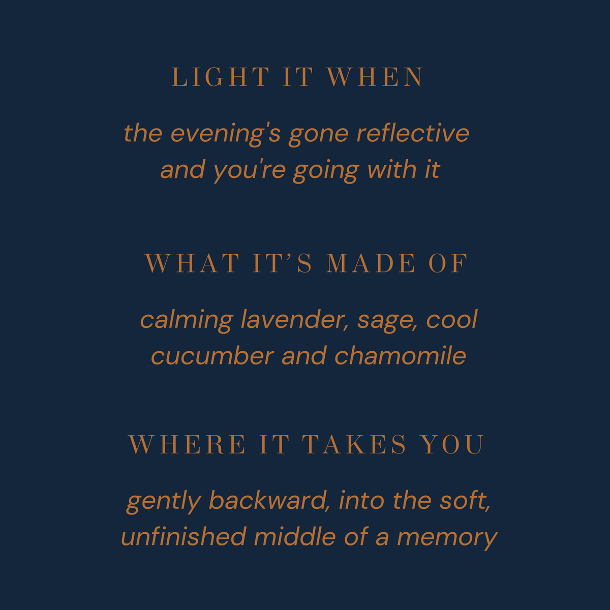 Urganiqa Quiet Tribute scent profile: lavender, sage, cucumber and chamomile