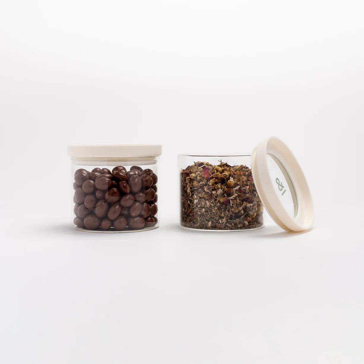 Seed & Sprout - Small Oat Milk Wategos Glass - Pantry Jars