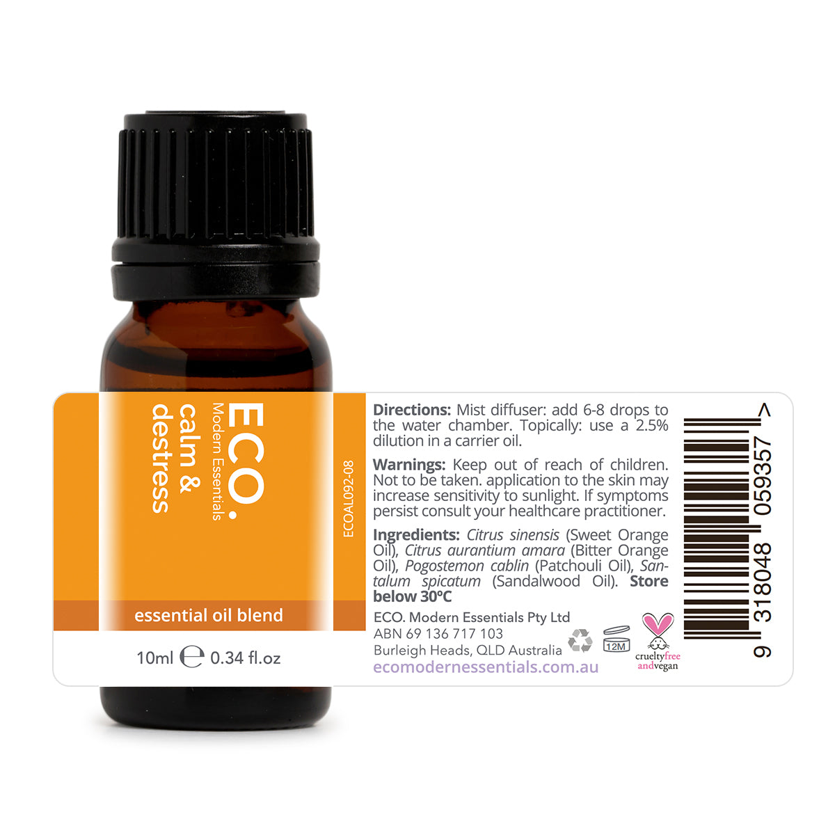 Eco Modern -Calm & Destress - Essential Oil