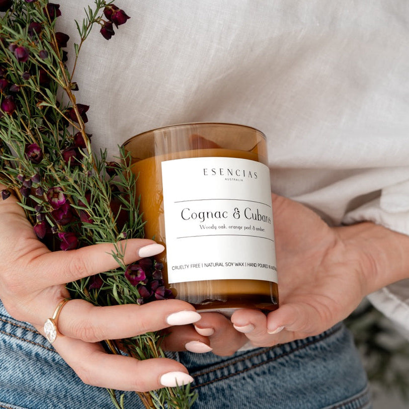 Esencias - Cognac & Cubans - Candle