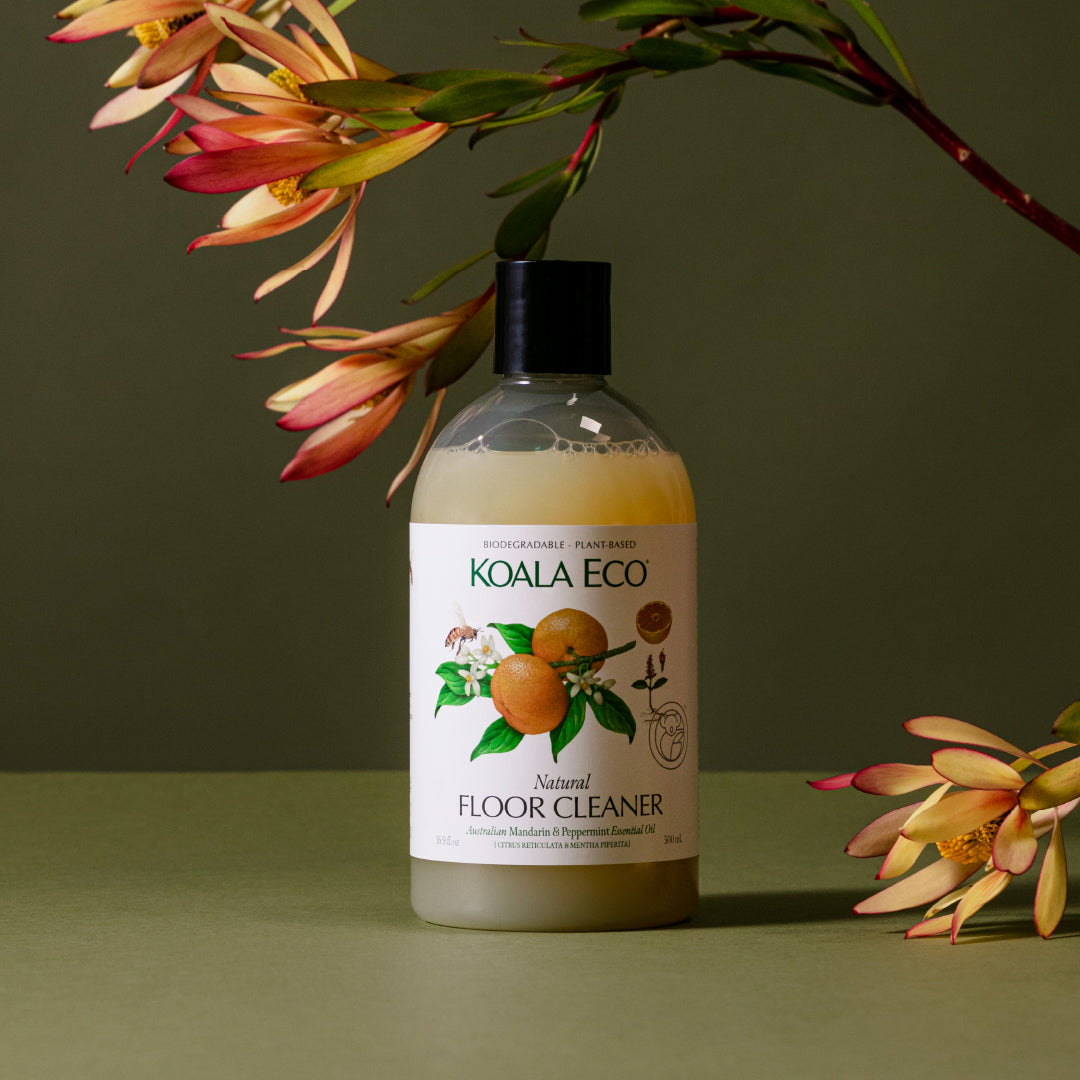 Koala Eco - Natural Mandarin, Peppermint Essential Oil - Floor Cleaner