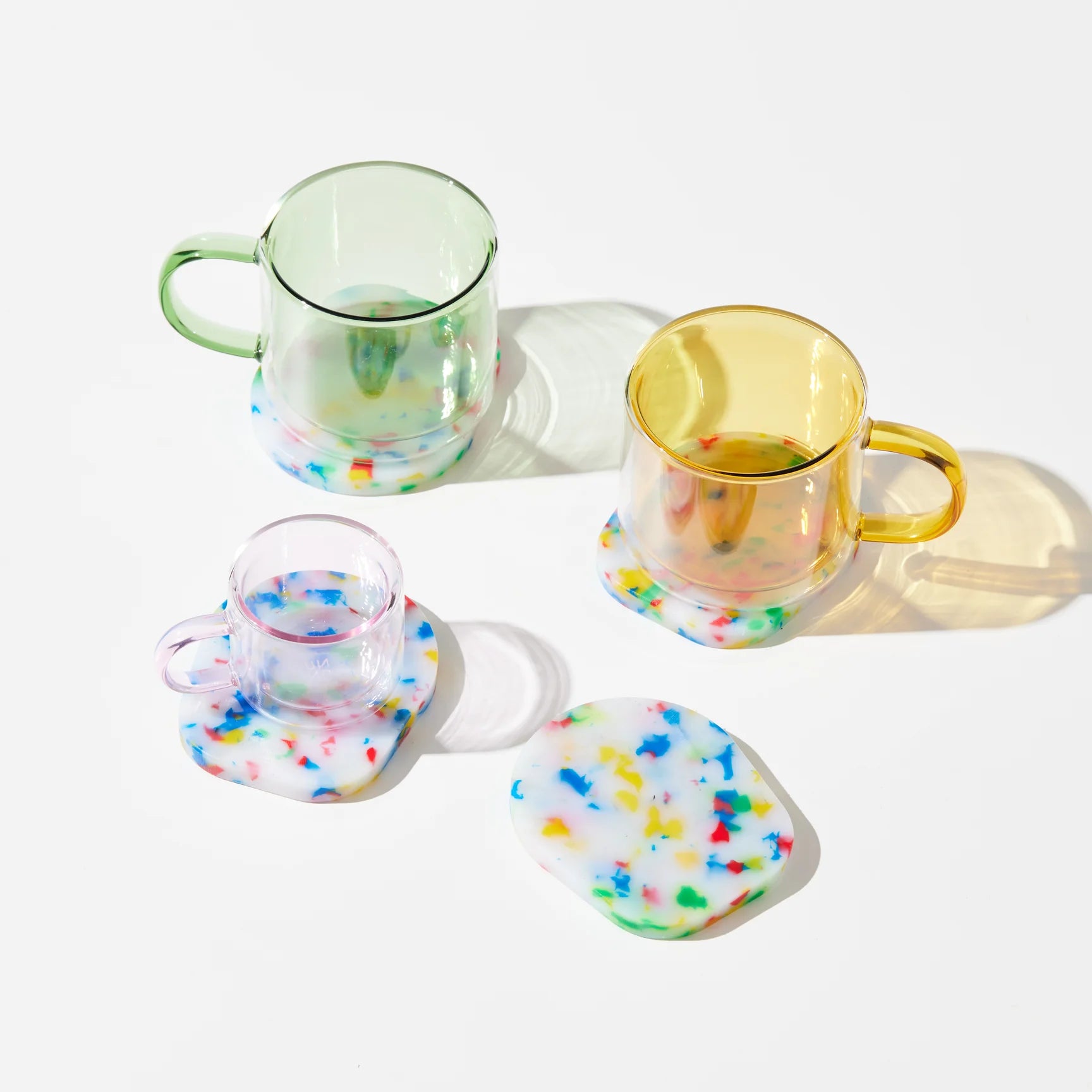 House of Nunu - Chilly in Confetti - Coasters