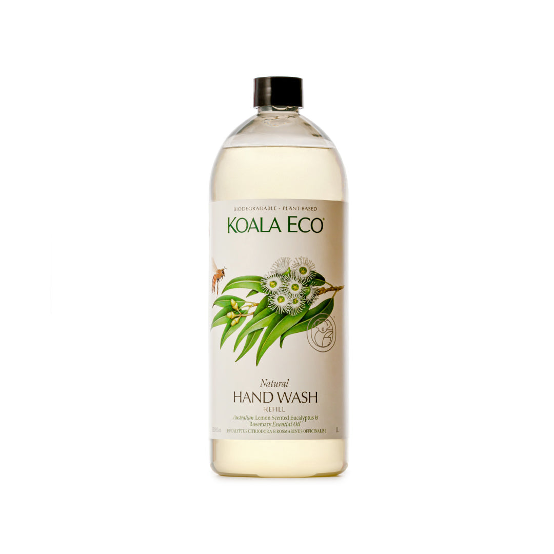 Koala Eco -  Natural Lemon-Scented Eucalyptus and Rosemary Refill - Hand Wash