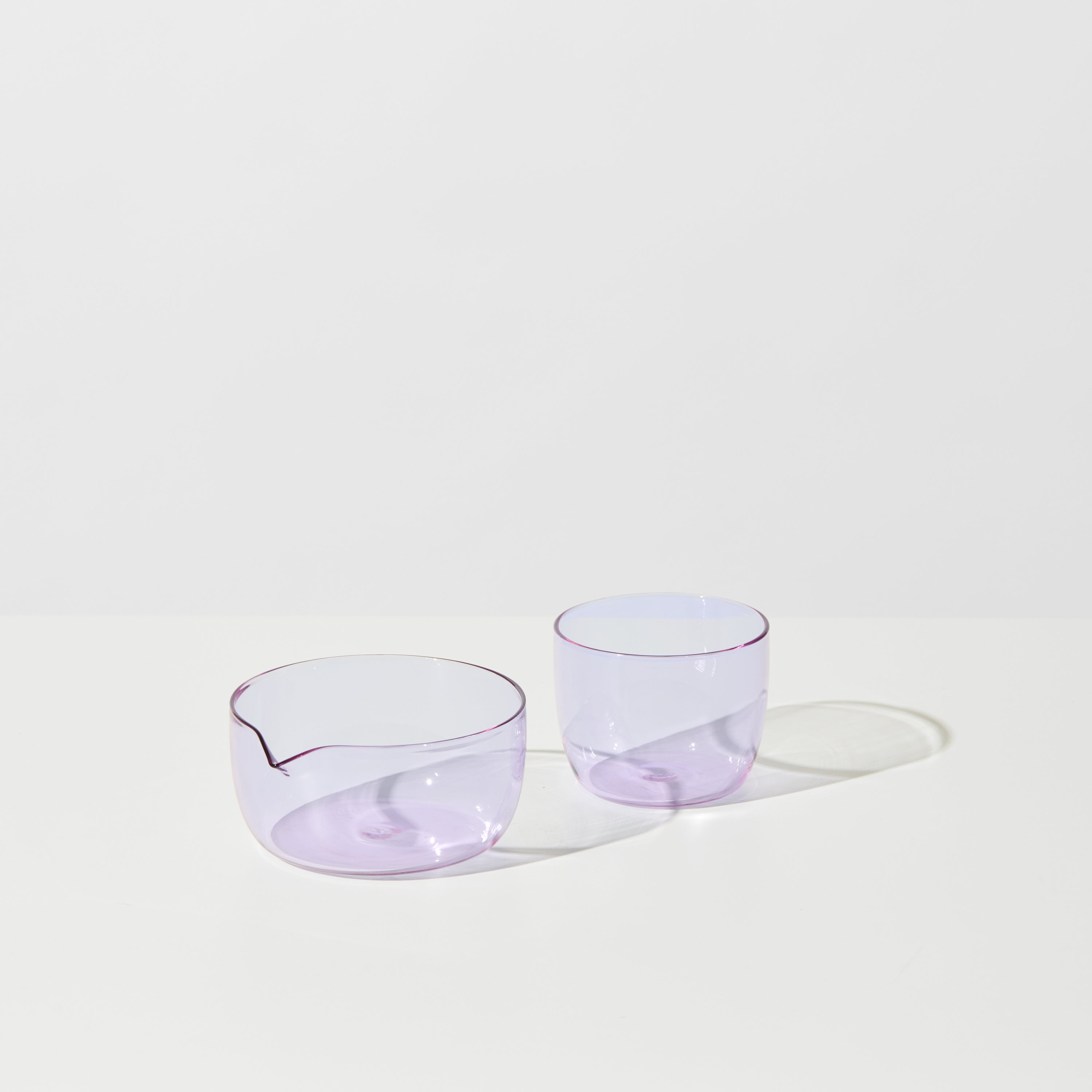 House of Nunu Matchy Matcha Bowl & Cup Set in Lilac