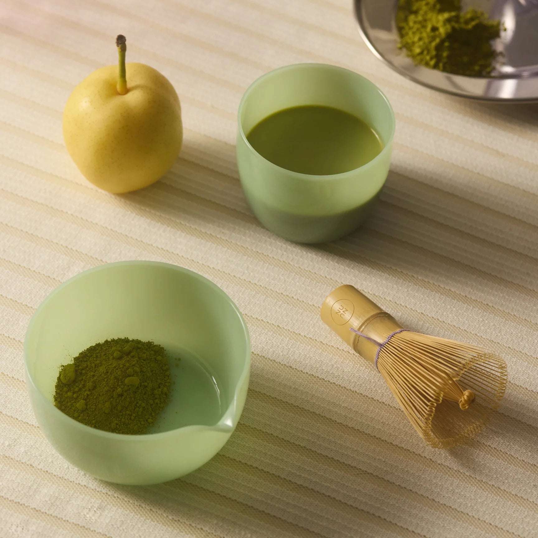 House of Nunu - Matchy Matcha Cup Set in Pistachio - Matcha Bowl