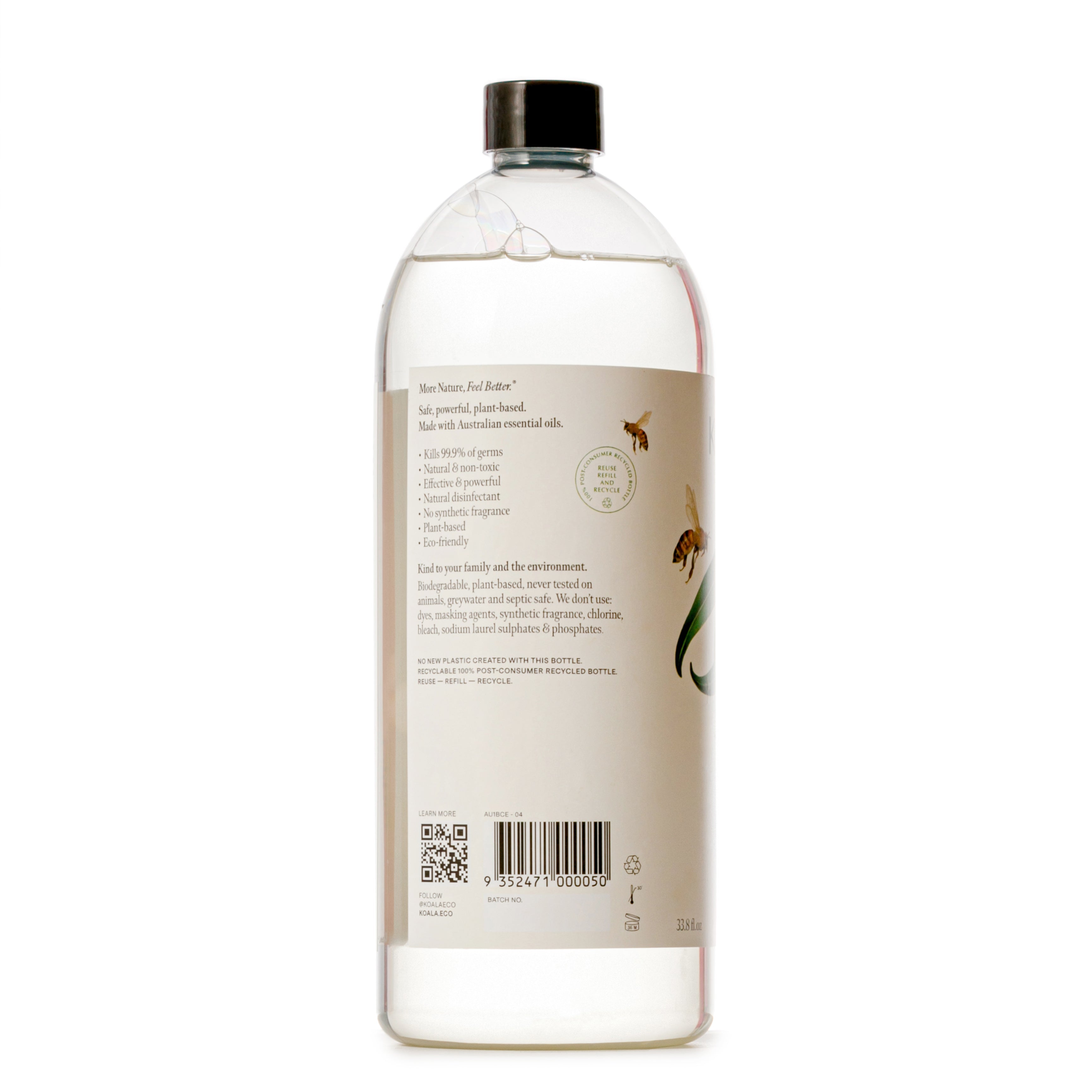 Koala Eco - Natural Eucalyptus Radiata Essential Oil Refill Multi-Purpose - Bathroom Cleaner