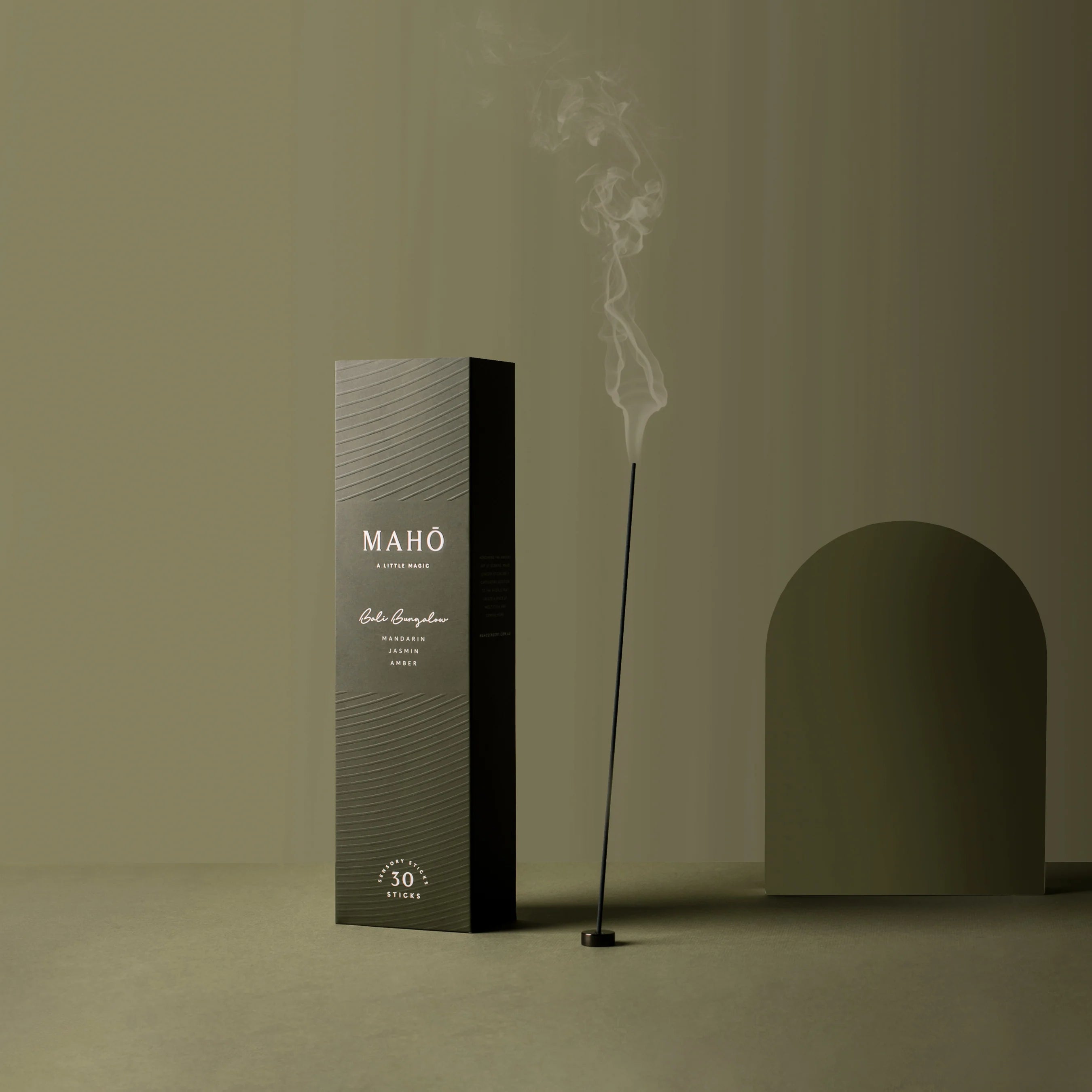 MAHŌ Sensory - Bali Bungalow - Incense Burner Kit